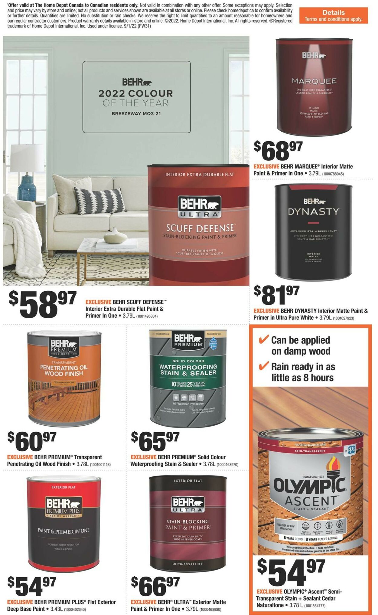 Home Depot Flyer - 09/01-09/07/2022 (Page 13)