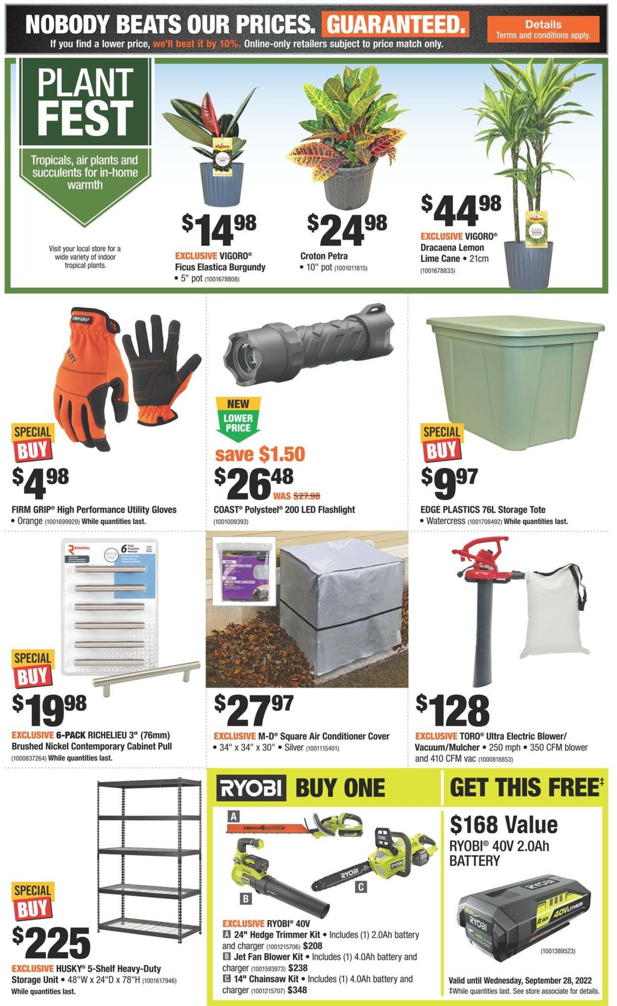 Home Depot Flyer - 09/08-09/14/2022 (Page 3)