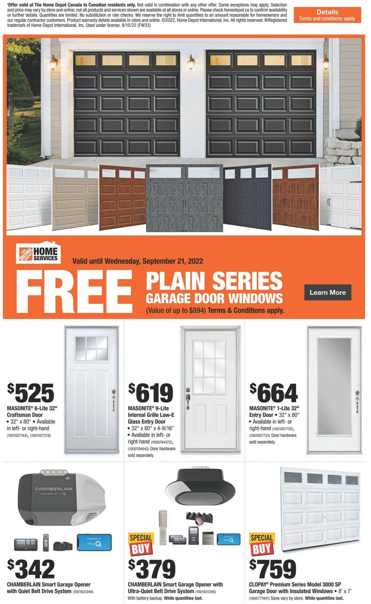 Home Depot Flyer - 09/15-09/21/2022 (Page 12)