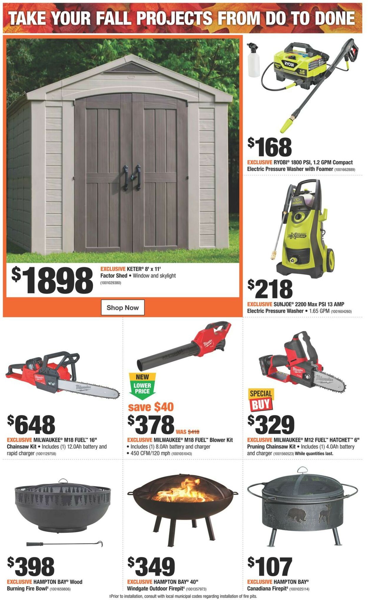 Home Depot Flyer - 09/22-09/28/2022 (Page 14)