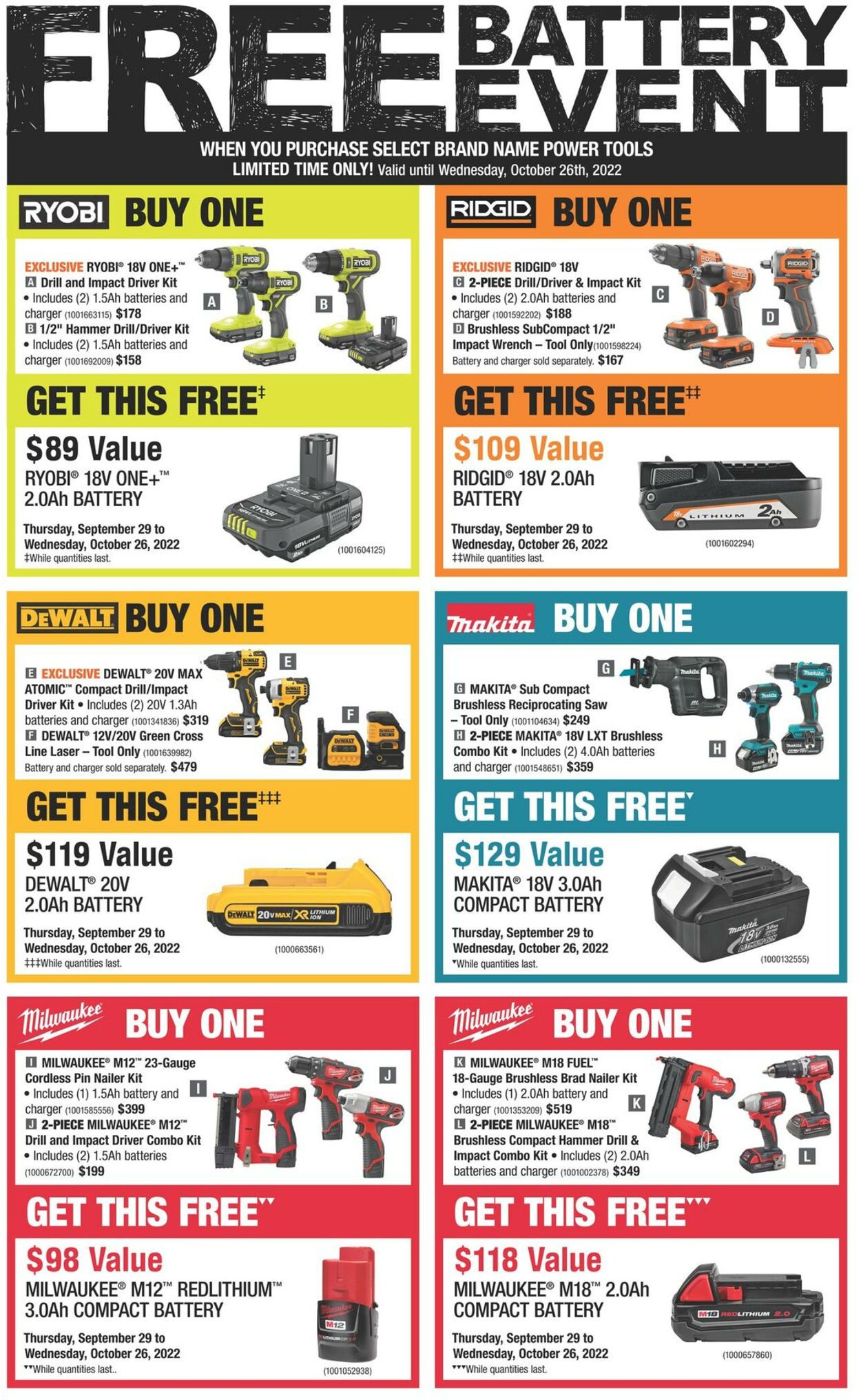 Home Depot Flyer - 09/29-10/05/2022 (Page 8)