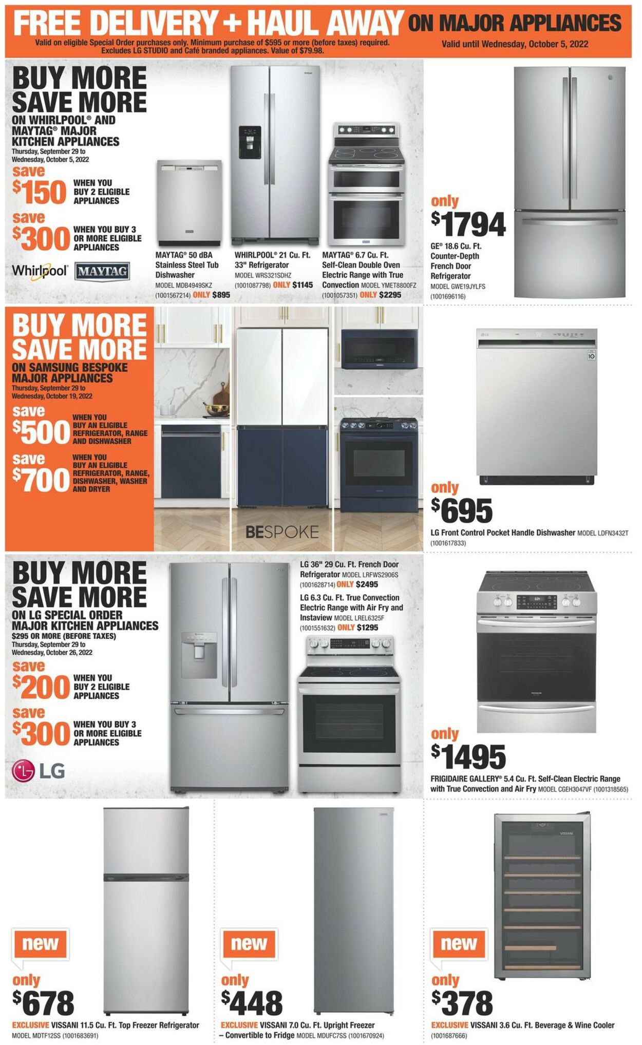 Home Depot Flyer - 09/29-10/05/2022 (Page 15)