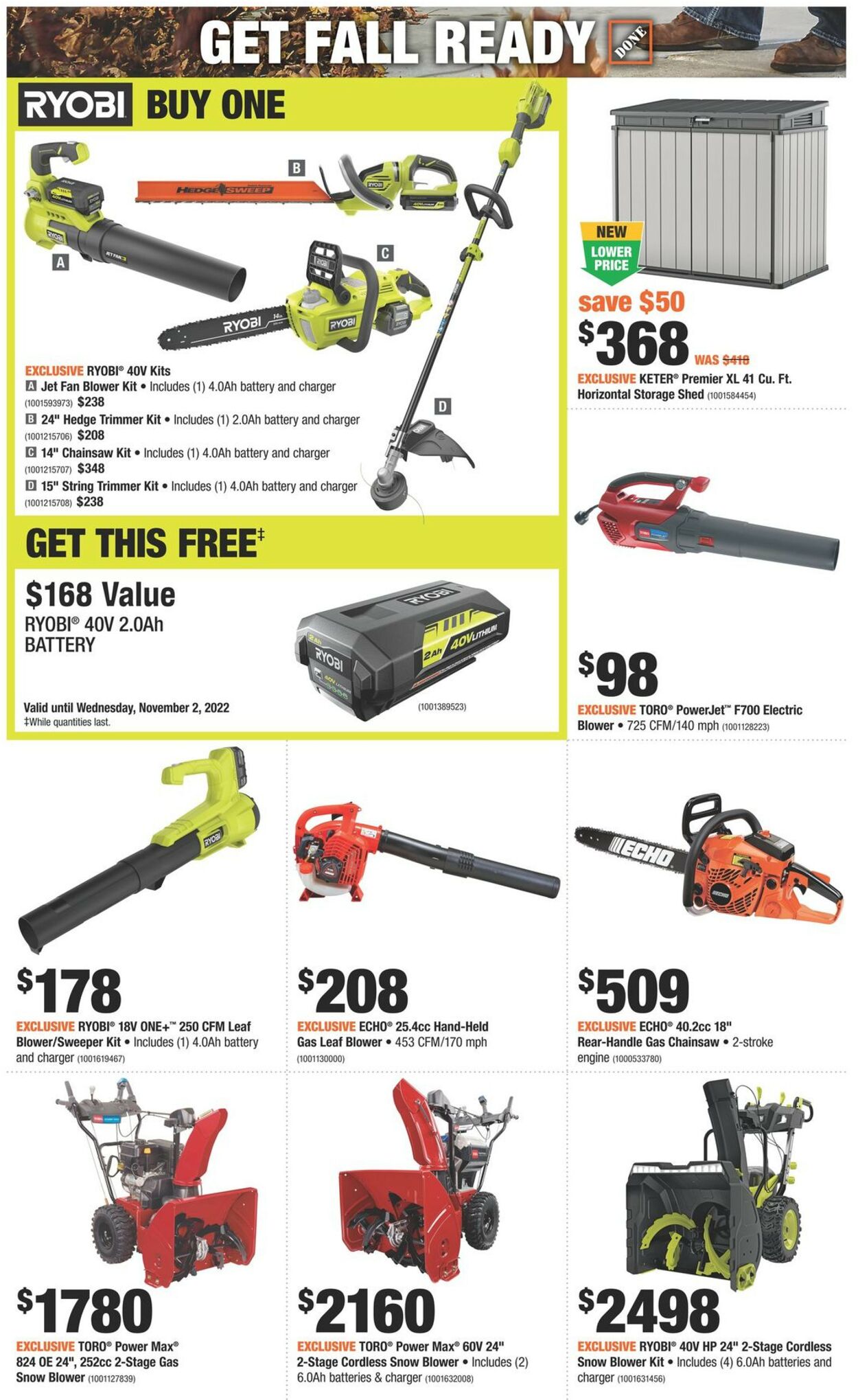 Home Depot Flyer - 10/06-10/12/2022 (Page 16)