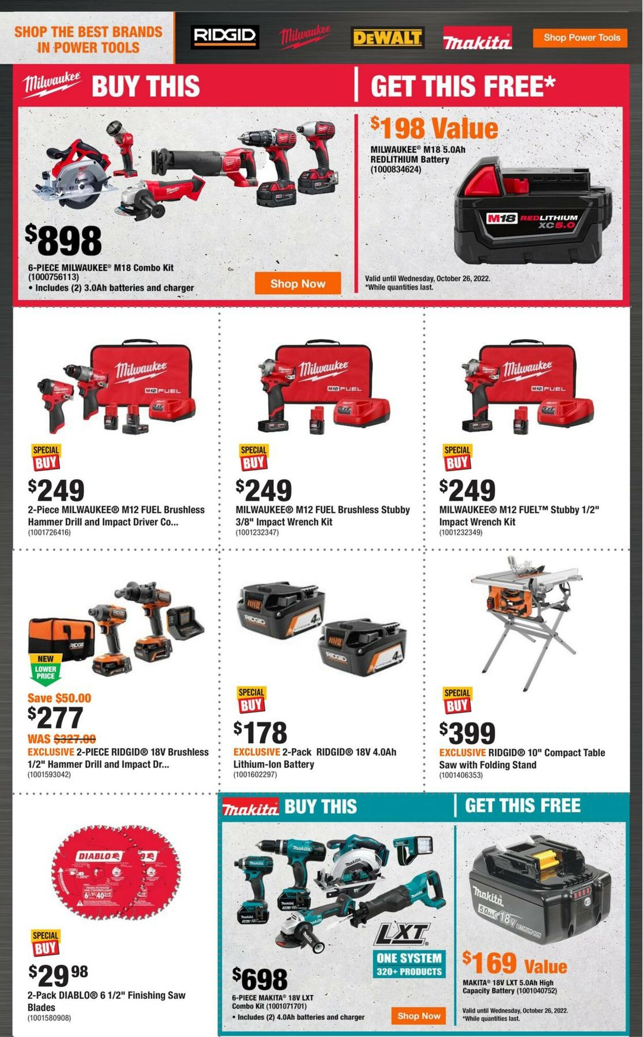 Home Depot Flyer - 10/13-11/02/2022 (Page 4)
