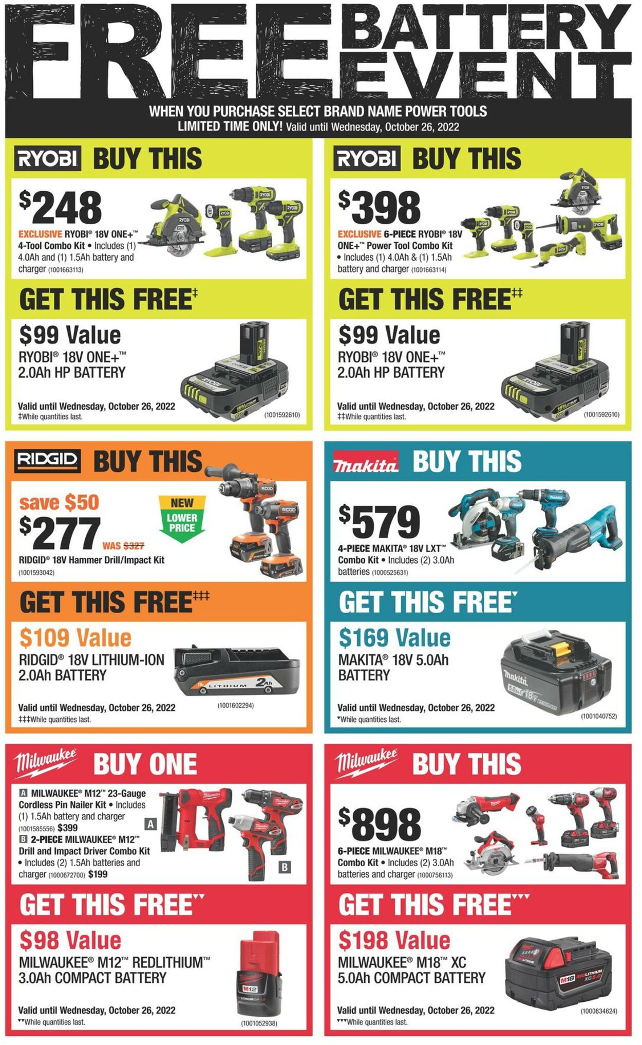 Home Depot Flyer - 10/13-10/19/2022 (Page 13)