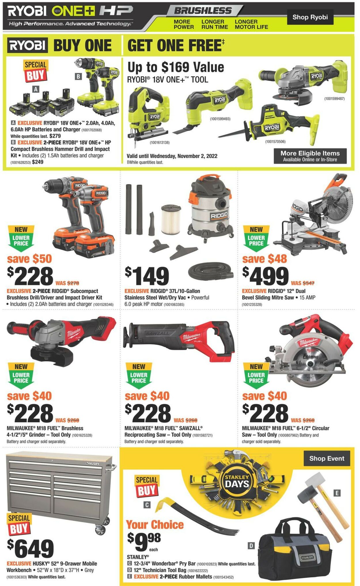 Home Depot Flyer - 10/13-10/19/2022 (Page 14)