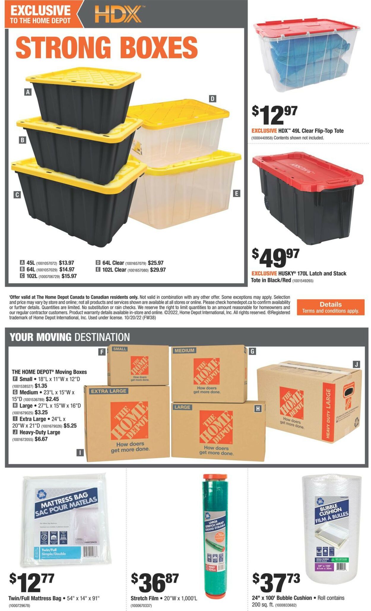 Home Depot Flyer - 10/20-10/26/2022 (Page 14)