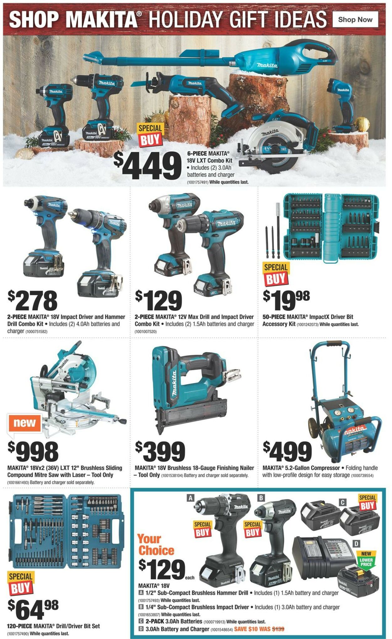 Home Depot Flyer - 11/03-12/28/2022 (Page 10)