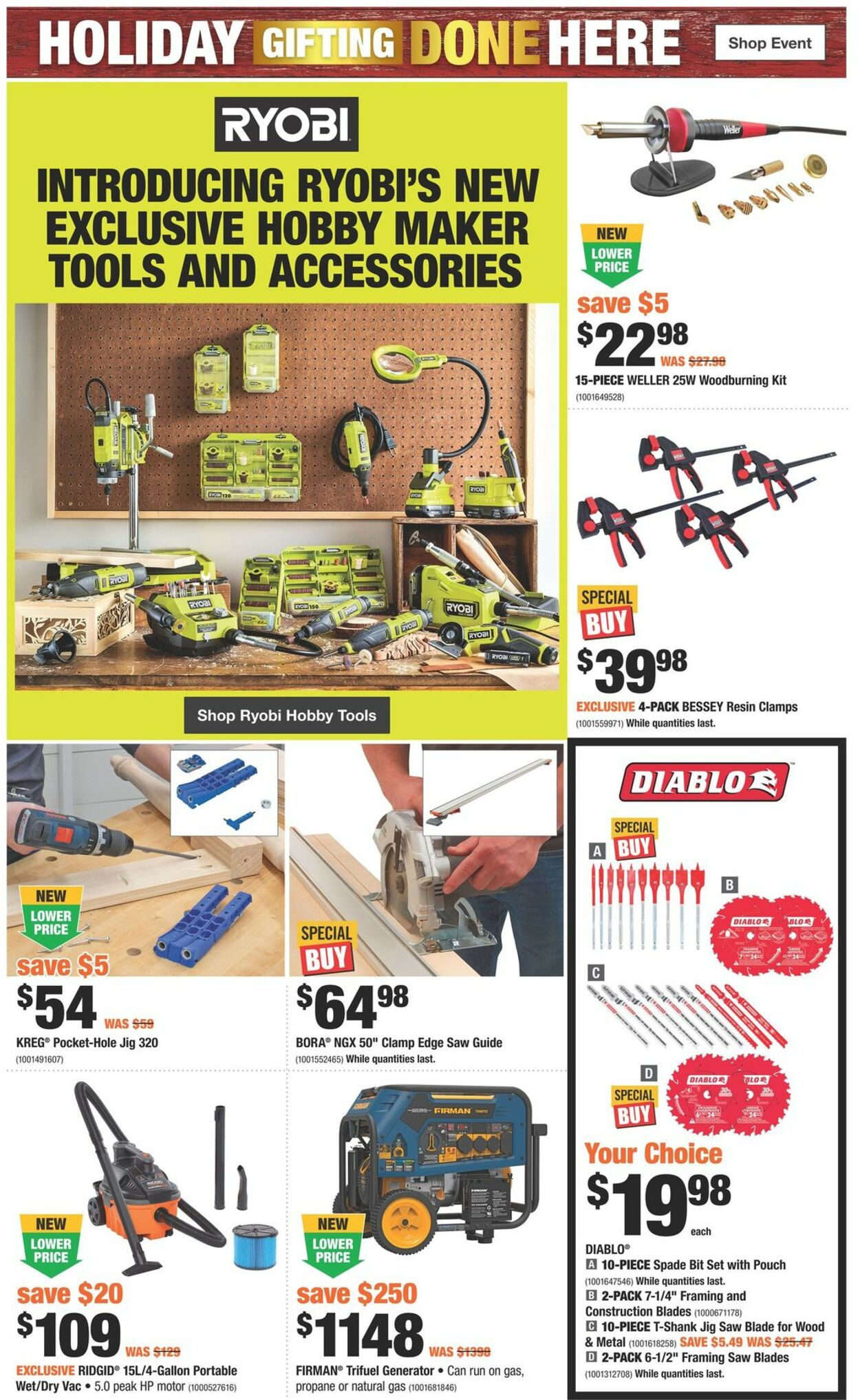 Home Depot Flyer - 11/03-12/28/2022 (Page 12)