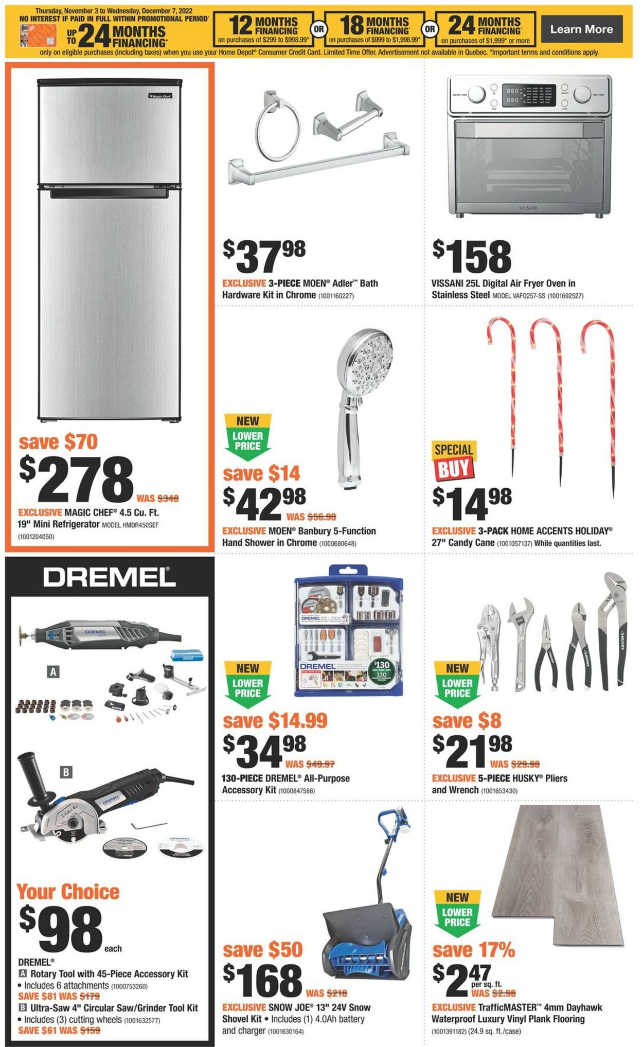 Home Depot Flyer - 11/03-11/09/2022 (Page 2)