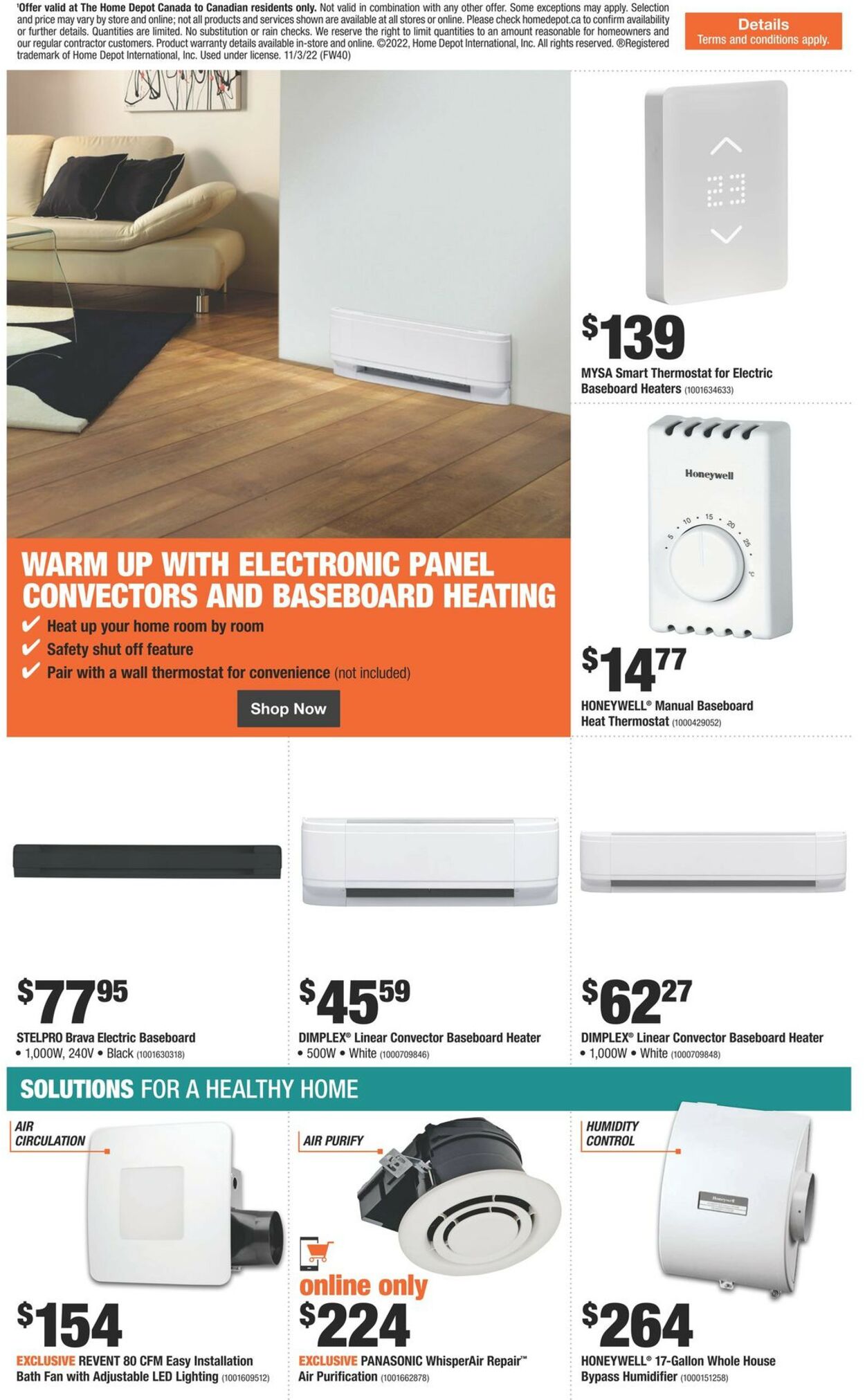 Home Depot Flyer - 11/03-11/09/2022 (Page 16)