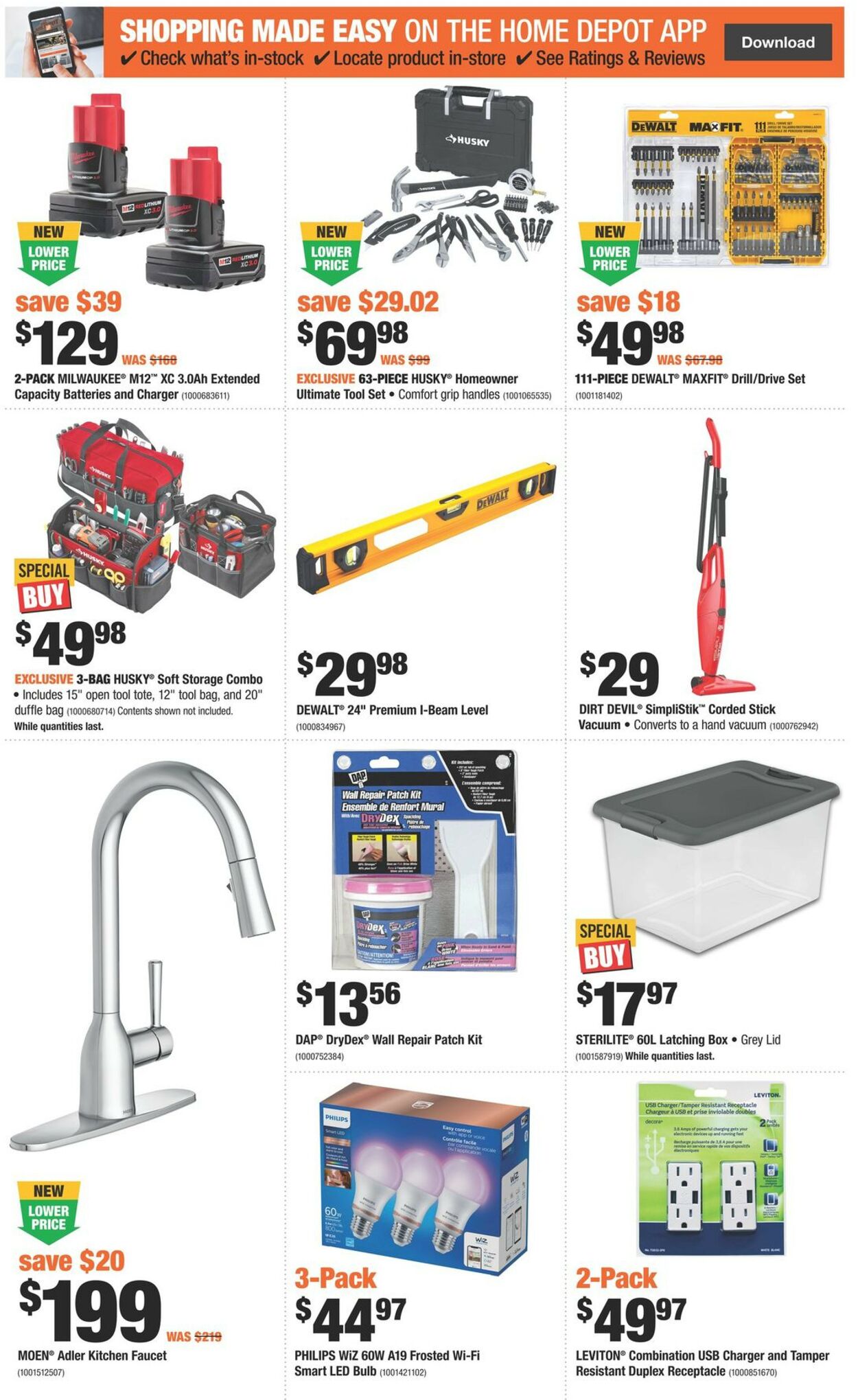 Home Depot Flyer - 01/12-01/18/2023 (Page 4)