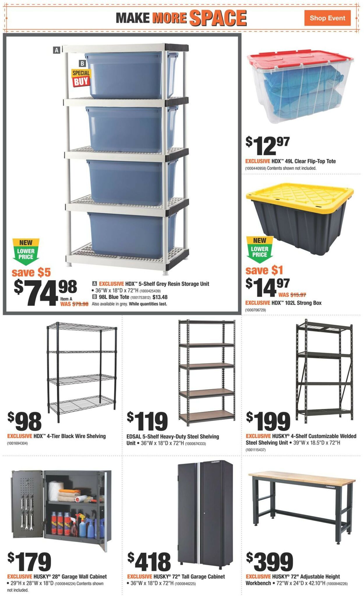 Home Depot Flyer - 01/12-01/18/2023 (Page 5)