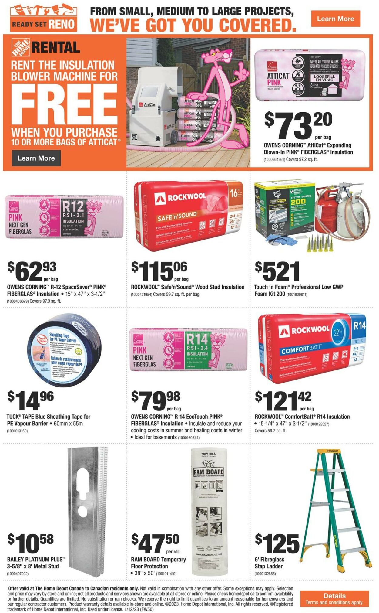 Home Depot Flyer - 01/12-01/18/2023 (Page 16)