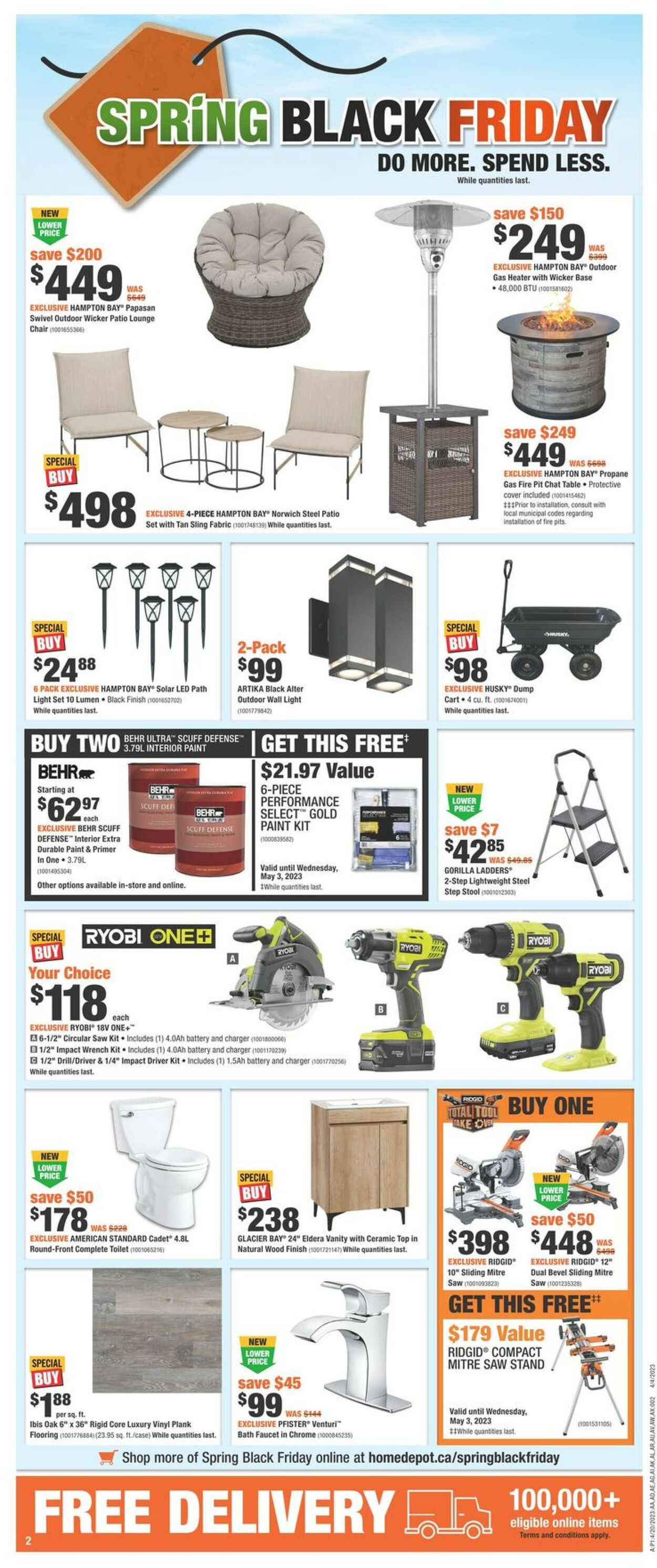 Home Depot Flyer - 04/20-04/26/2023 (Page 3)