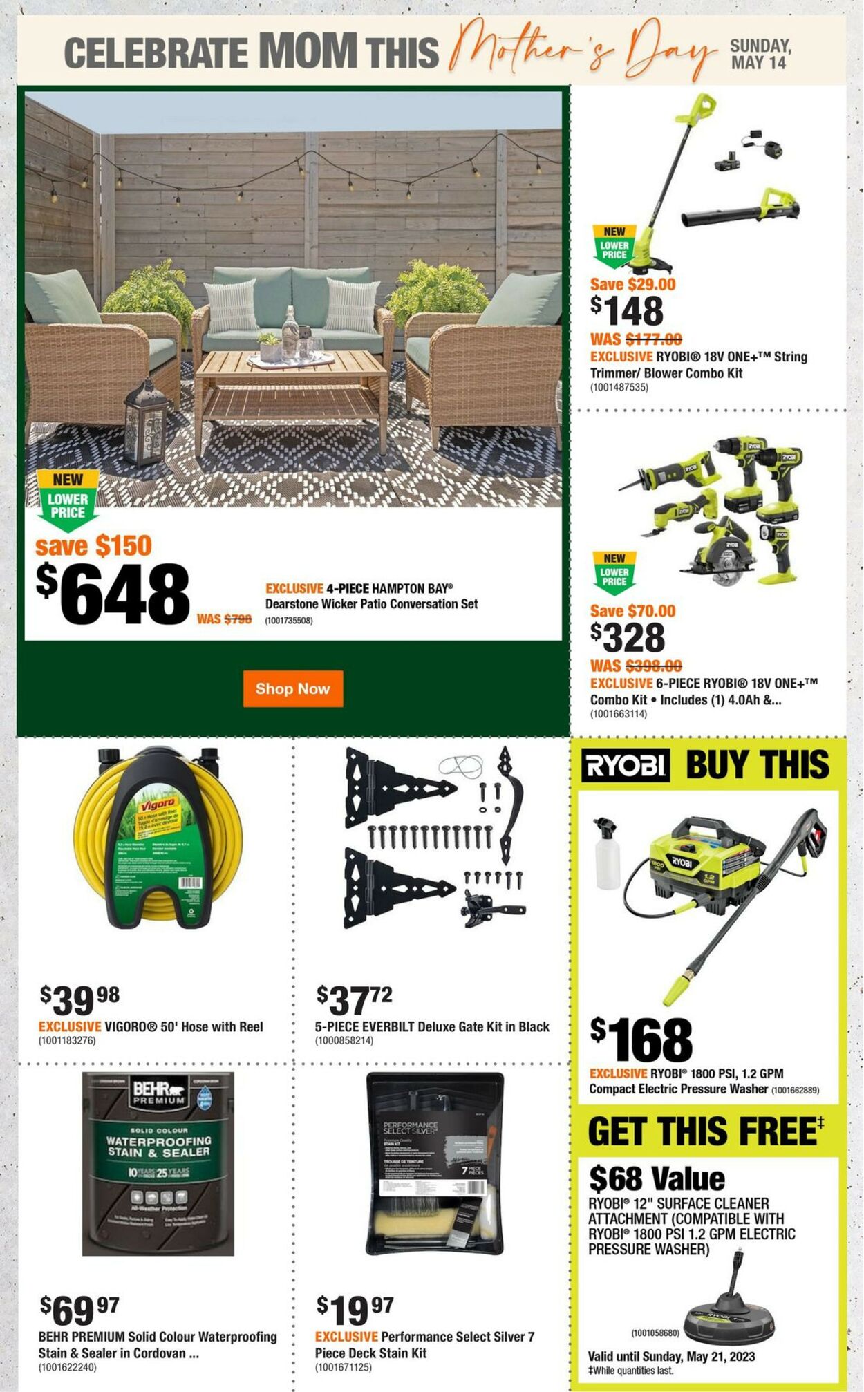 Home Depot Flyer - 05/11-05/17/2023 (Page 2)