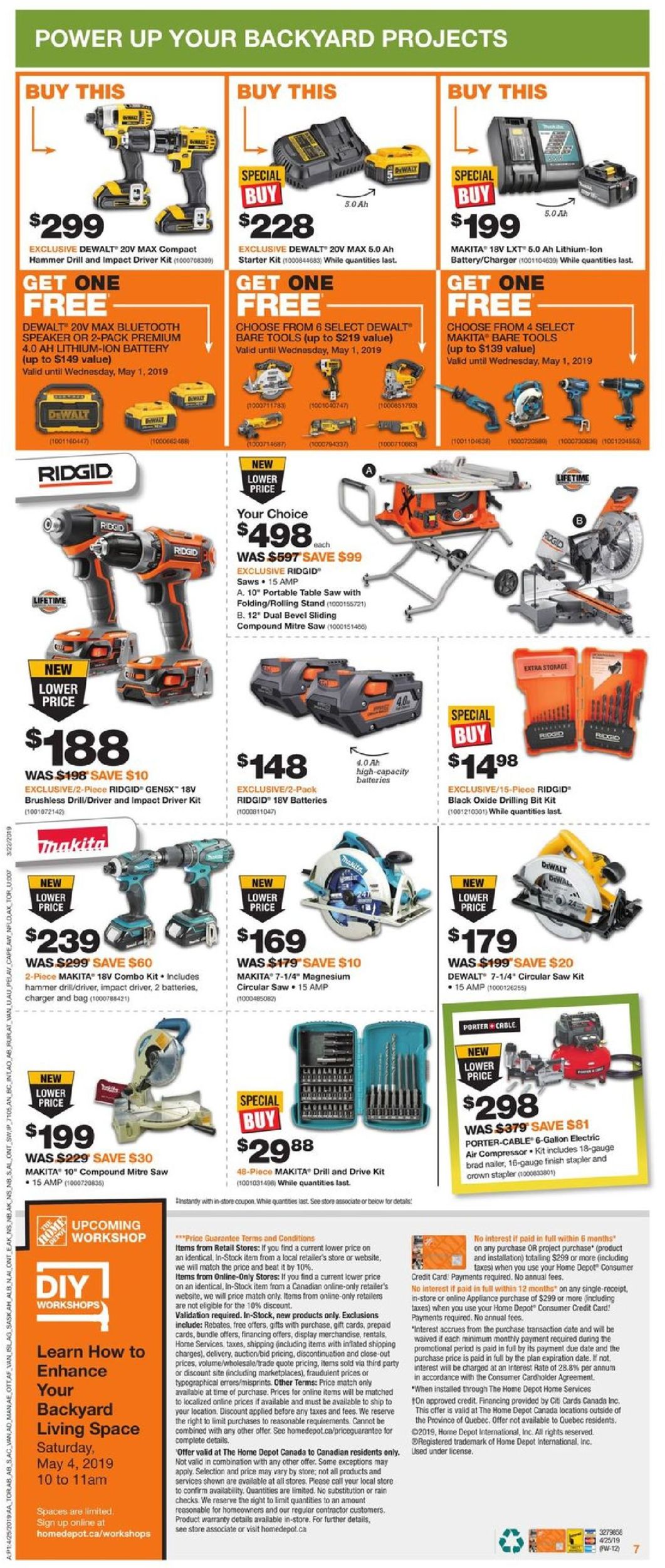Home Depot Flyer - 04/25-05/01/2019 (Page 8)