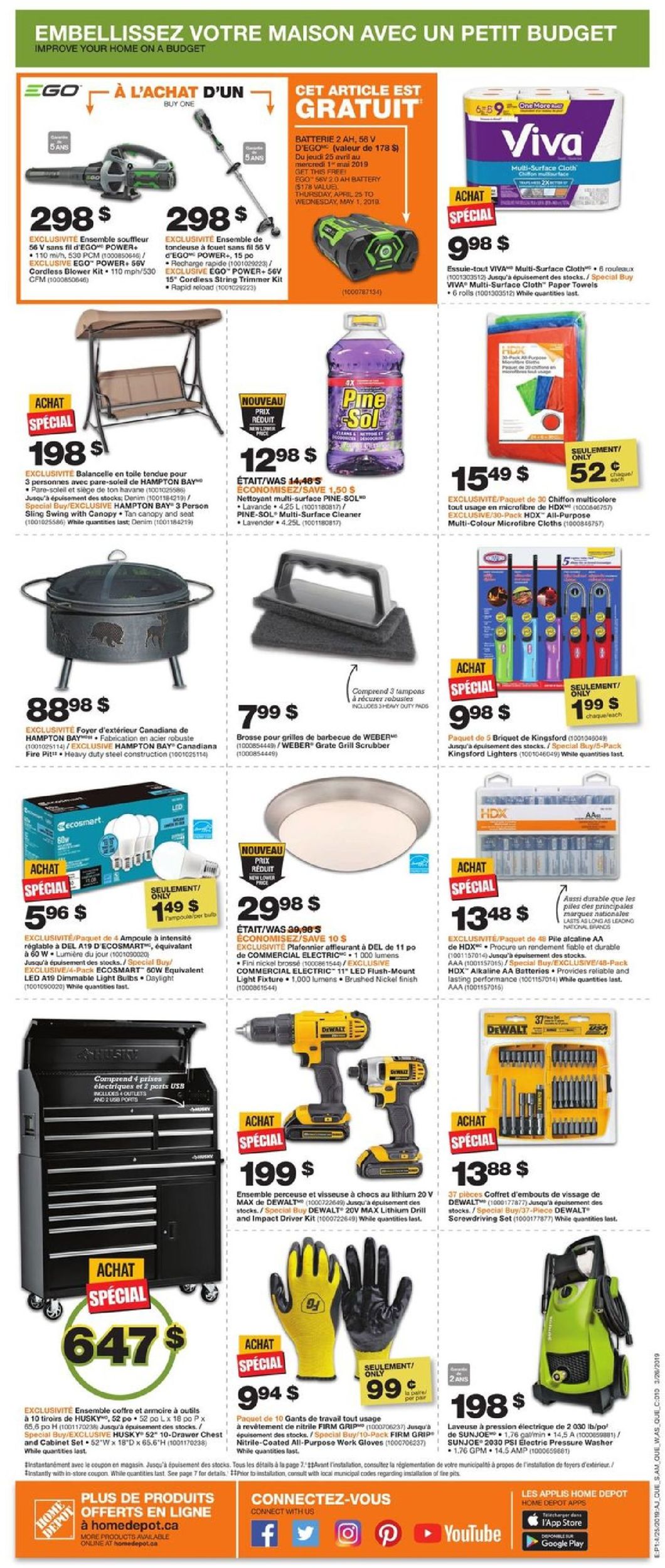 Home Depot Flyer - 04/25-05/01/2019 (Page 2)