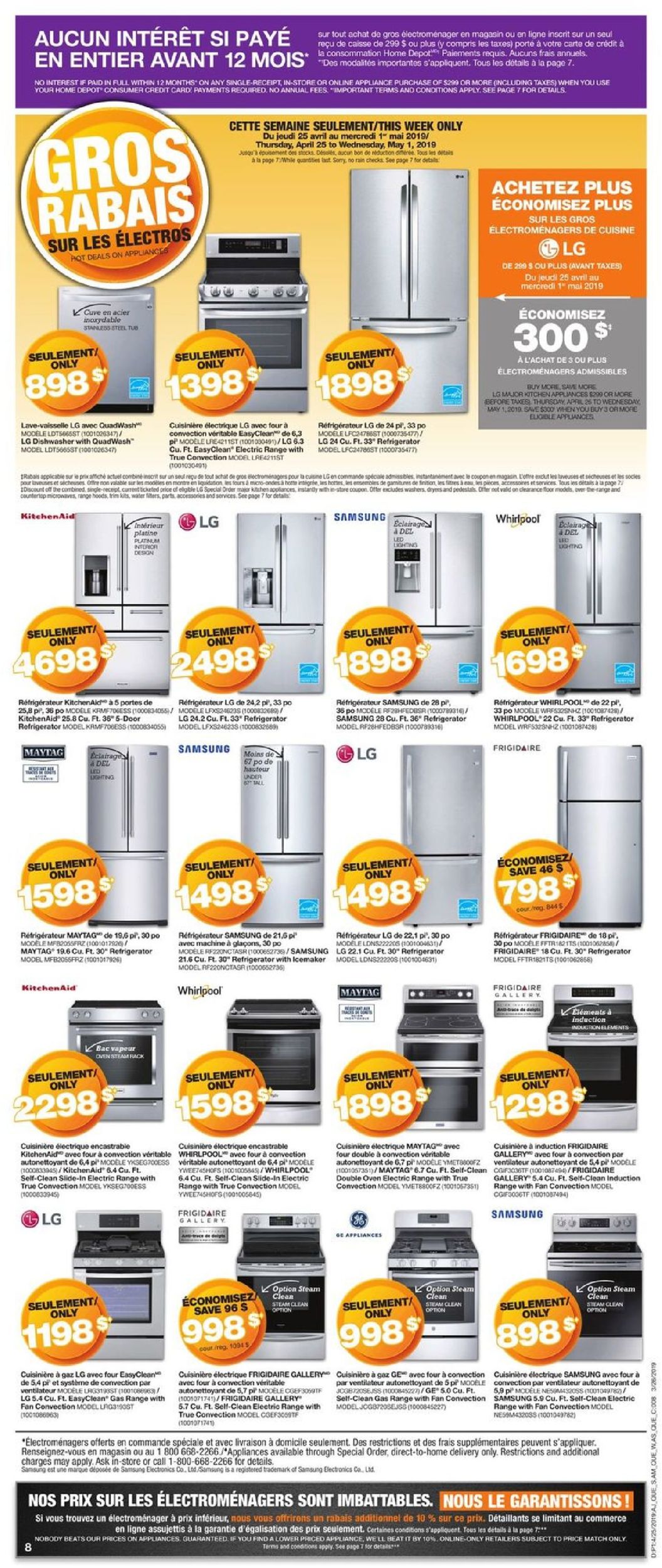 Home Depot Flyer - 04/25-05/01/2019 (Page 12)