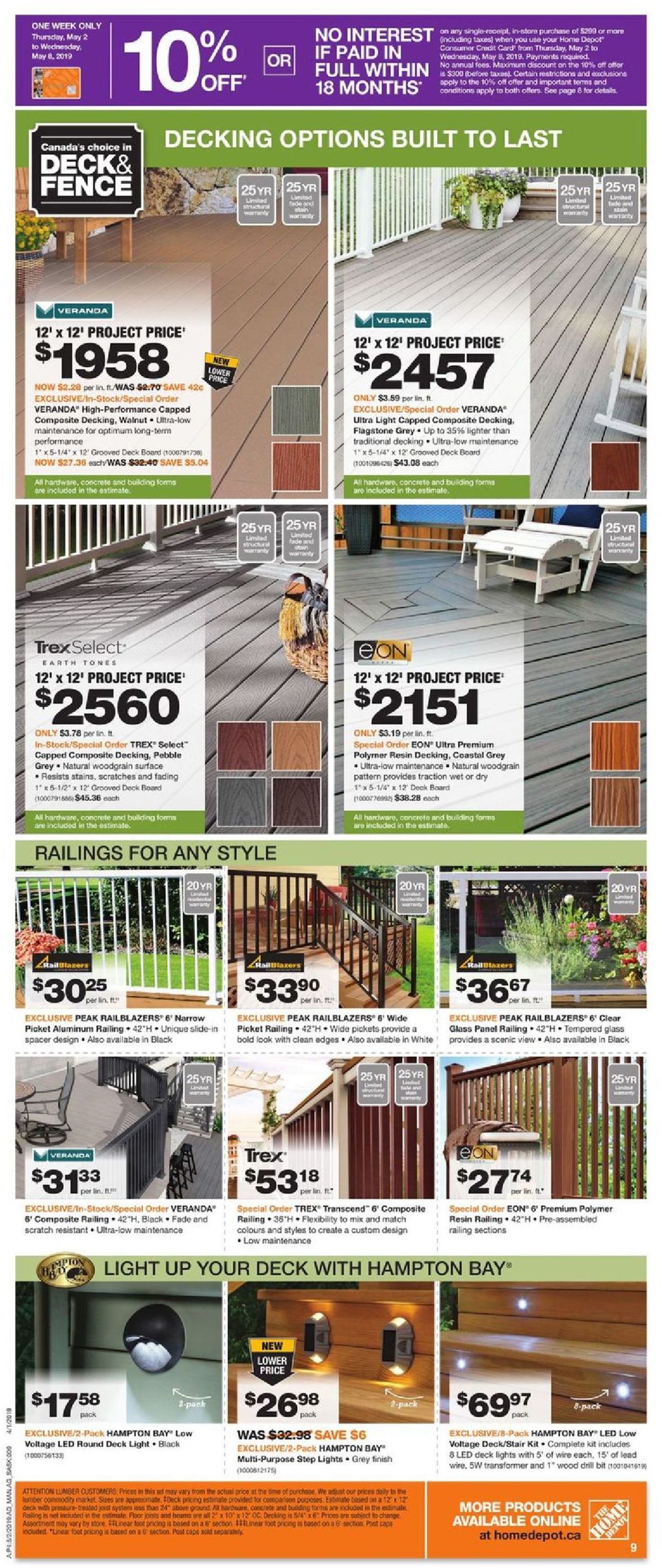 Home Depot Flyer - 05/02-05/08/2019 (Page 9)