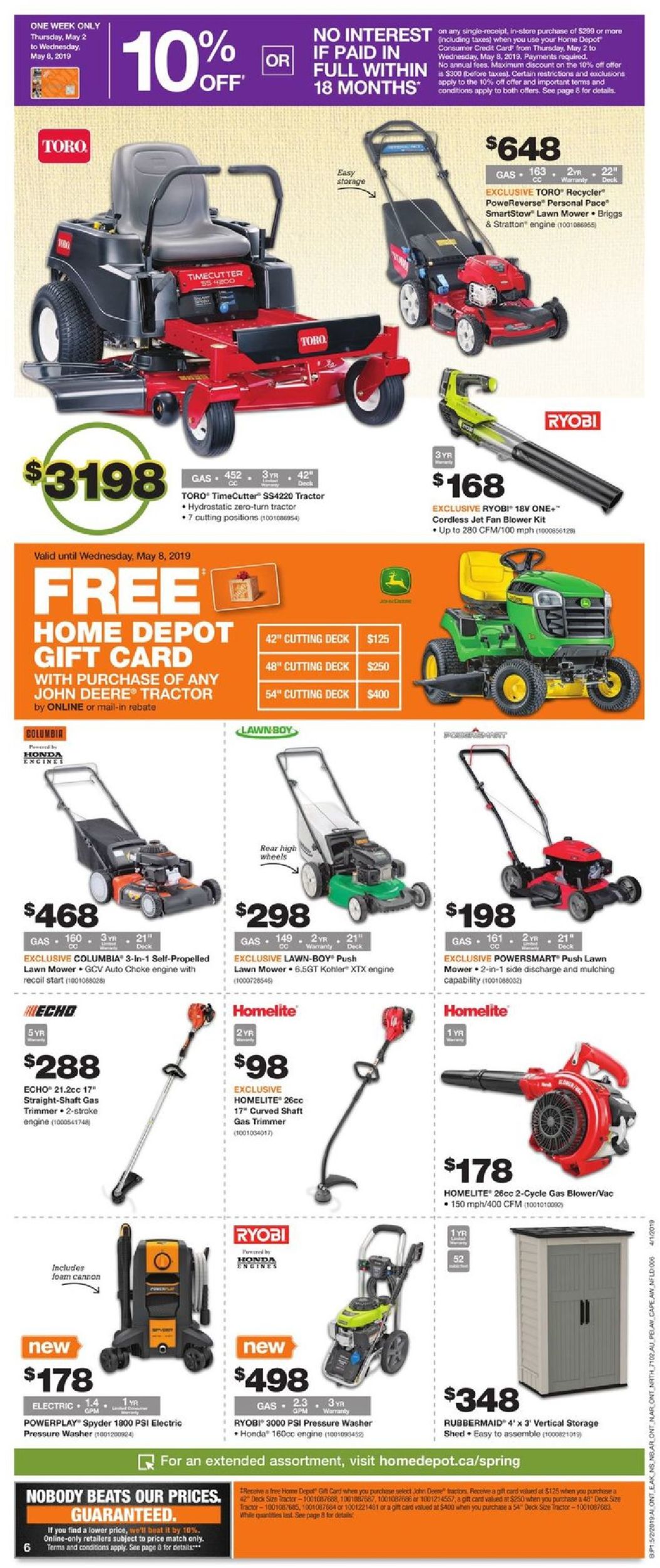 Home Depot Flyer - 05/02-05/08/2019 (Page 7)