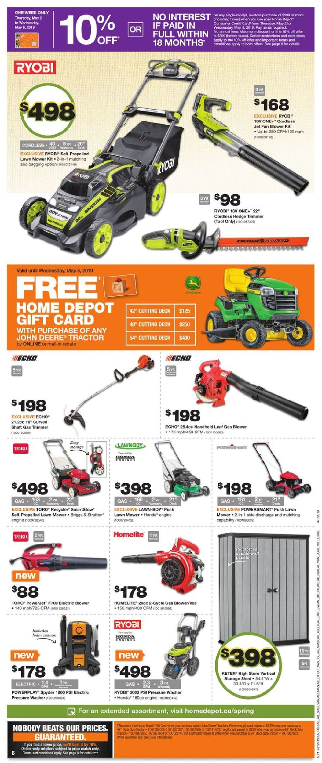 Home Depot Flyer - 05/02-05/08/2019 (Page 7)