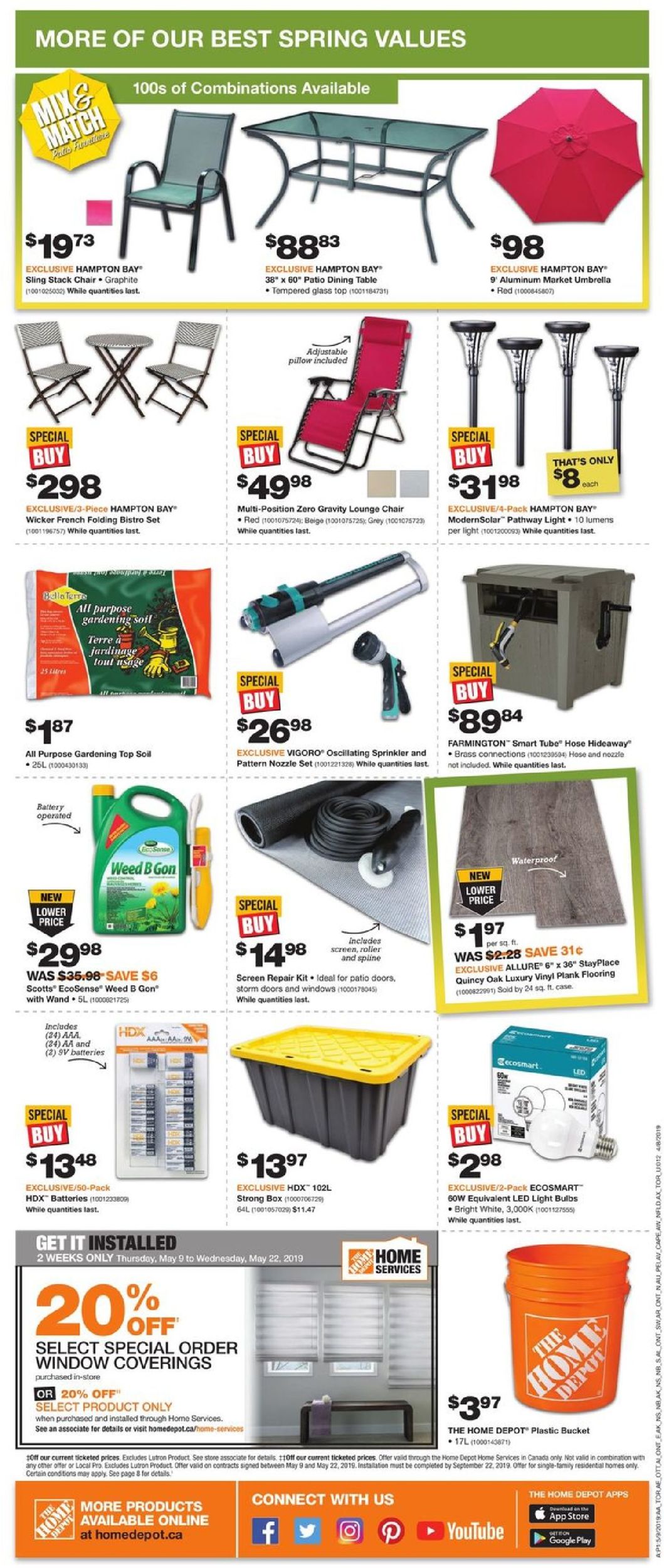 Home Depot Flyer - 05/09-05/15/2019 (Page 4)