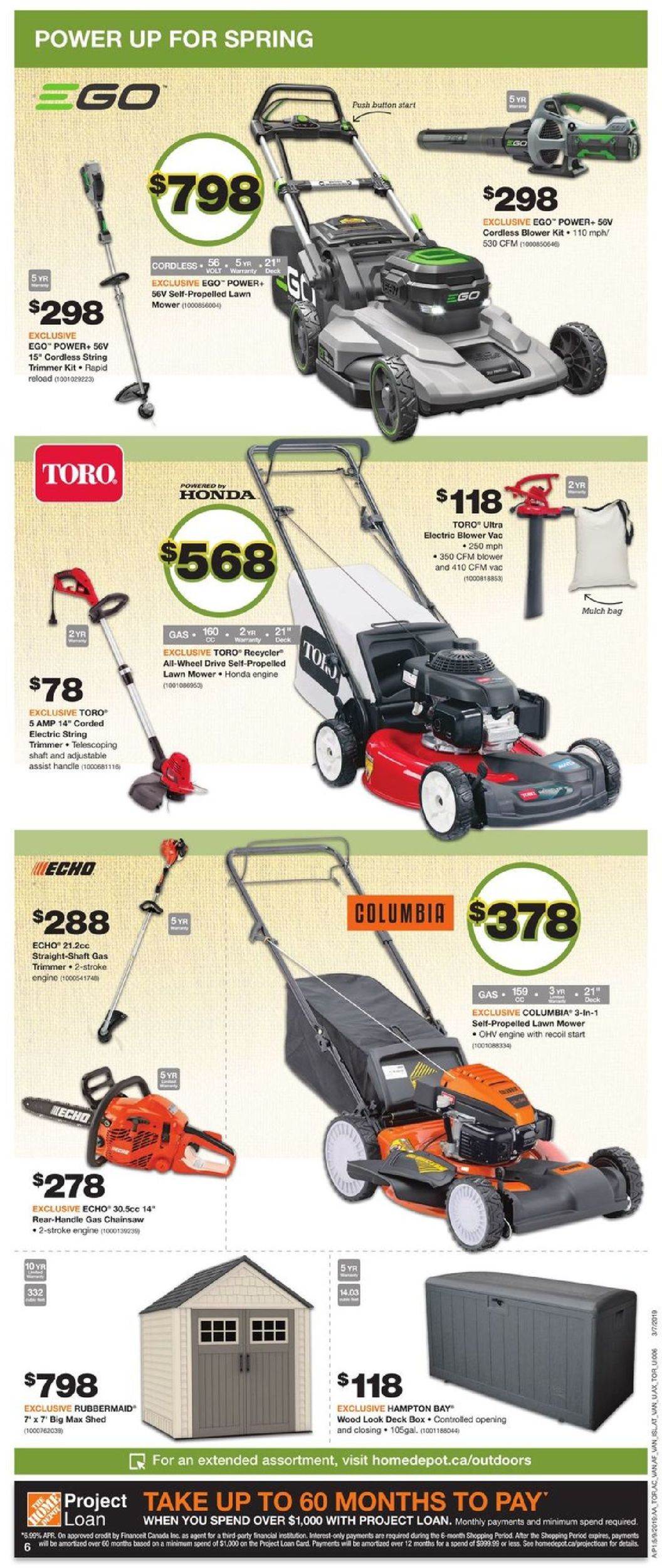 Home Depot Flyer - 05/09-05/15/2019 (Page 7)
