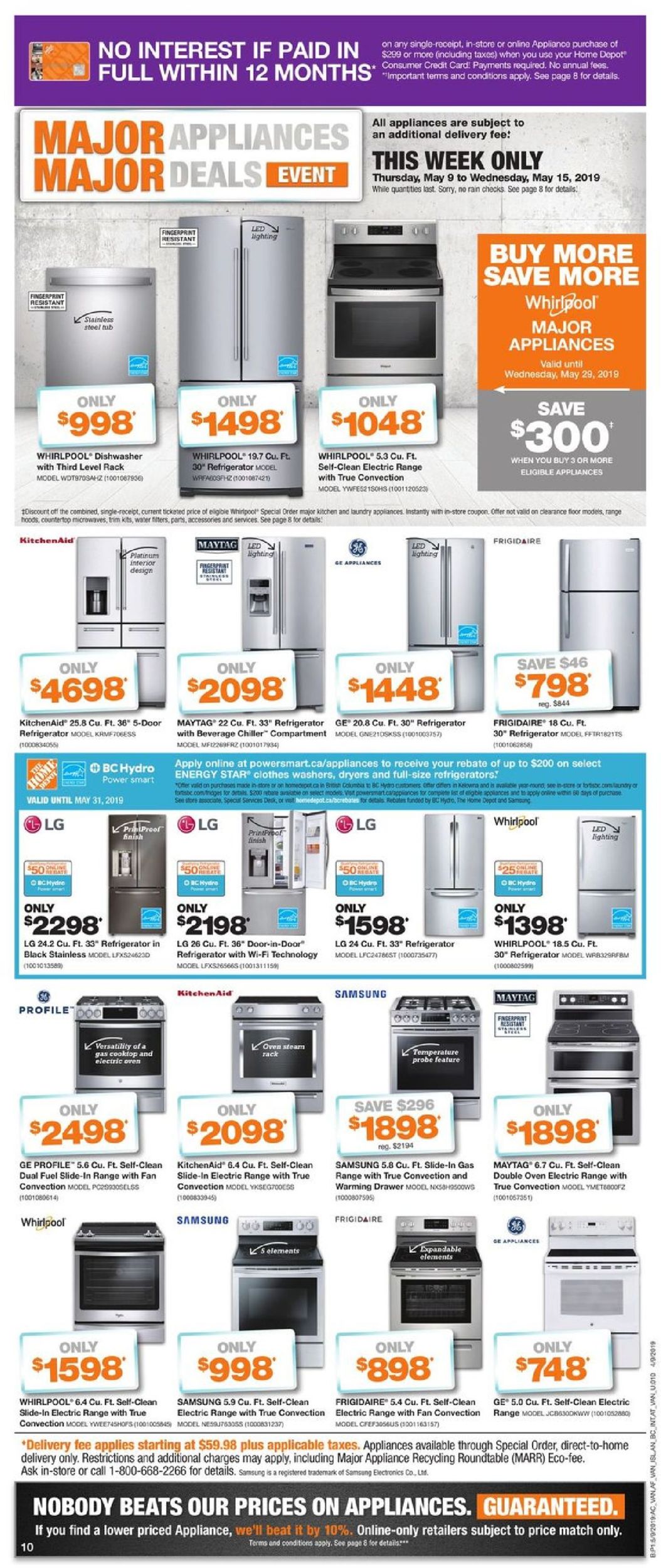 Home Depot Flyer - 05/09-05/15/2019 (Page 13)