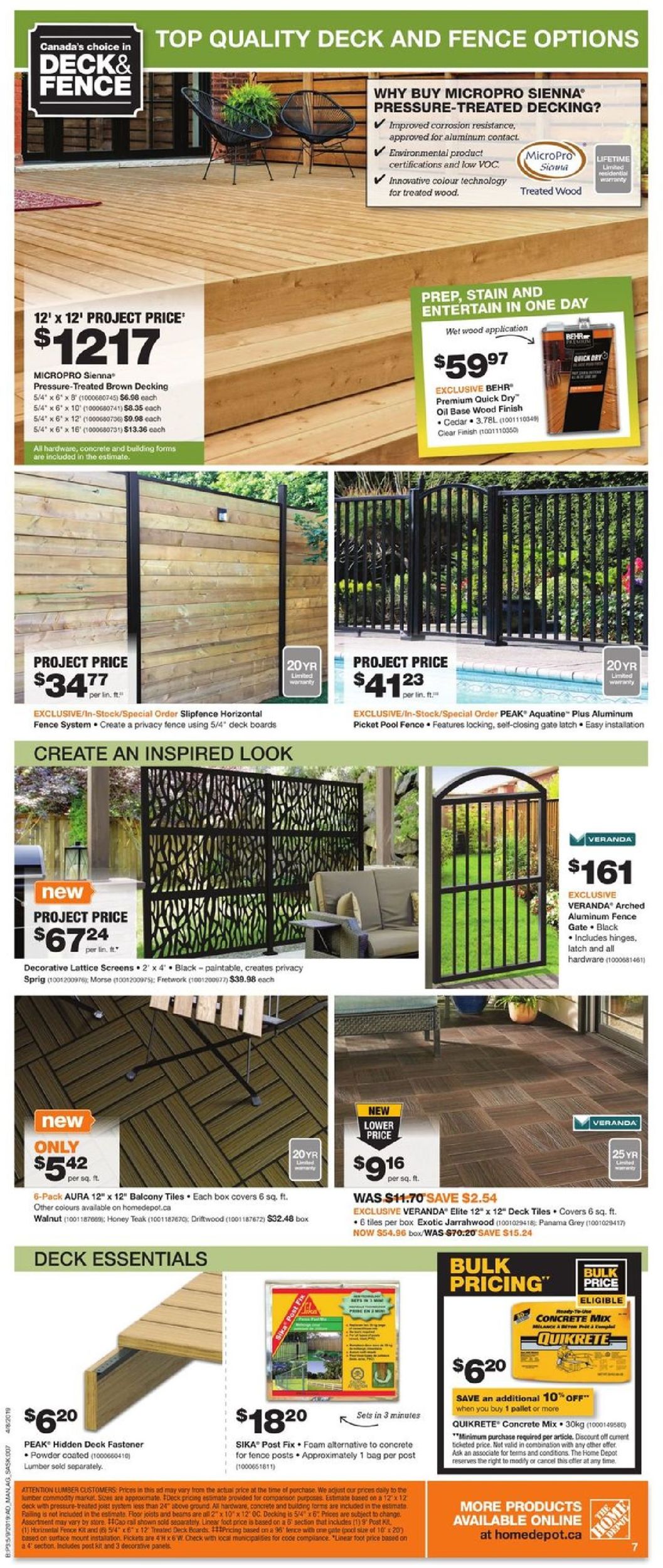 Home Depot Flyer - 05/09-05/15/2019 (Page 8)