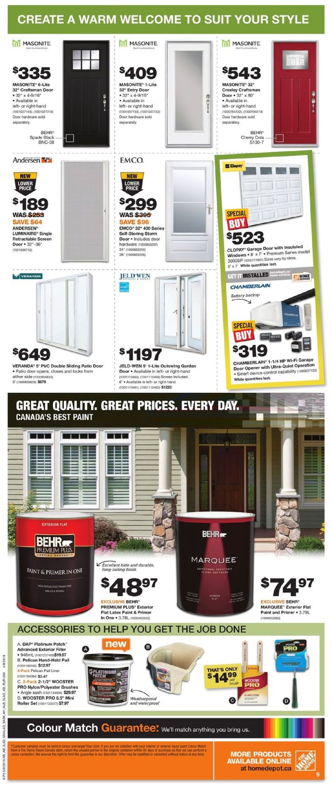 Home Depot Flyer - 05/09-05/15/2019 (Page 9)