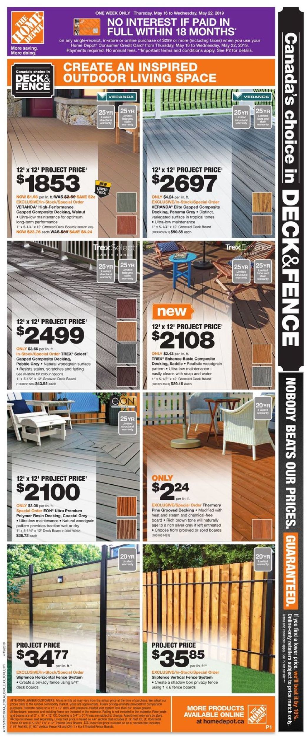 Home Depot Flyer - 05/16-05/22/2019 (Page 8)