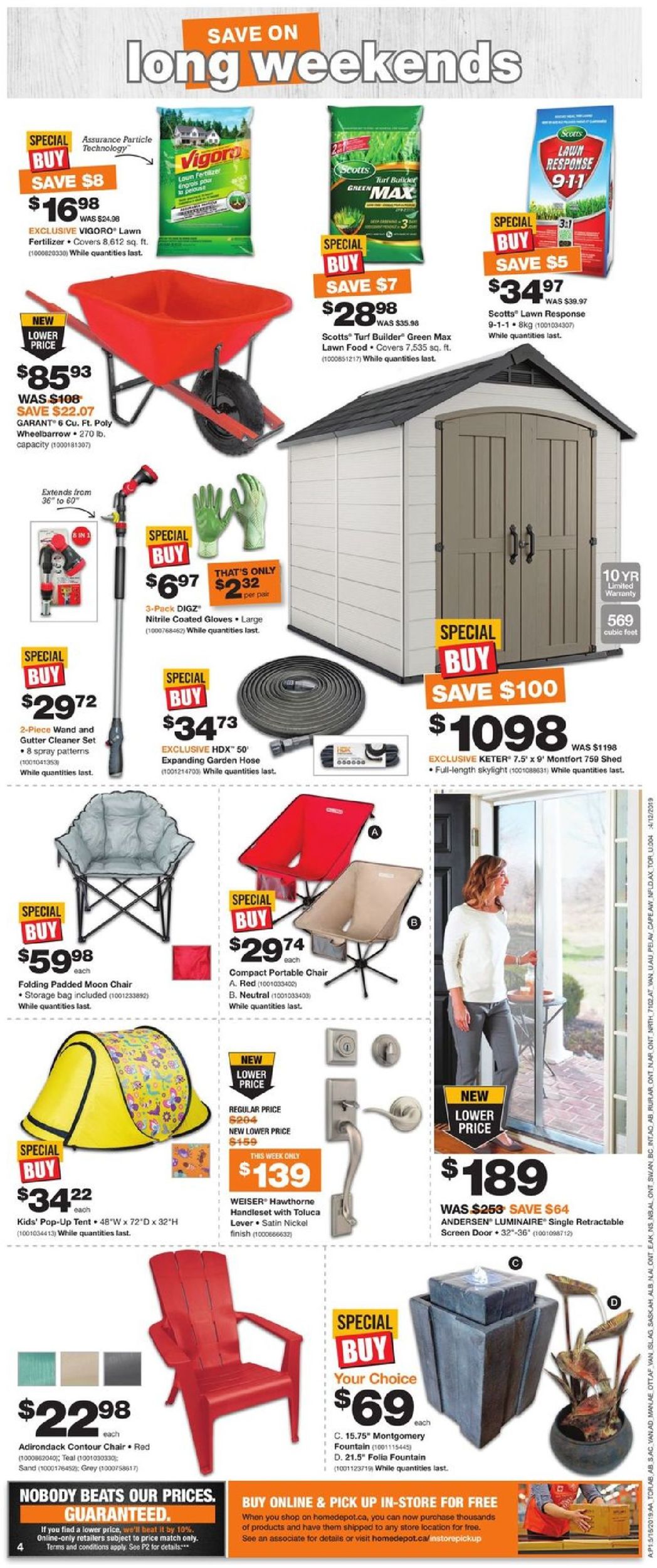 Home Depot Flyer - 05/16-05/22/2019 (Page 4)