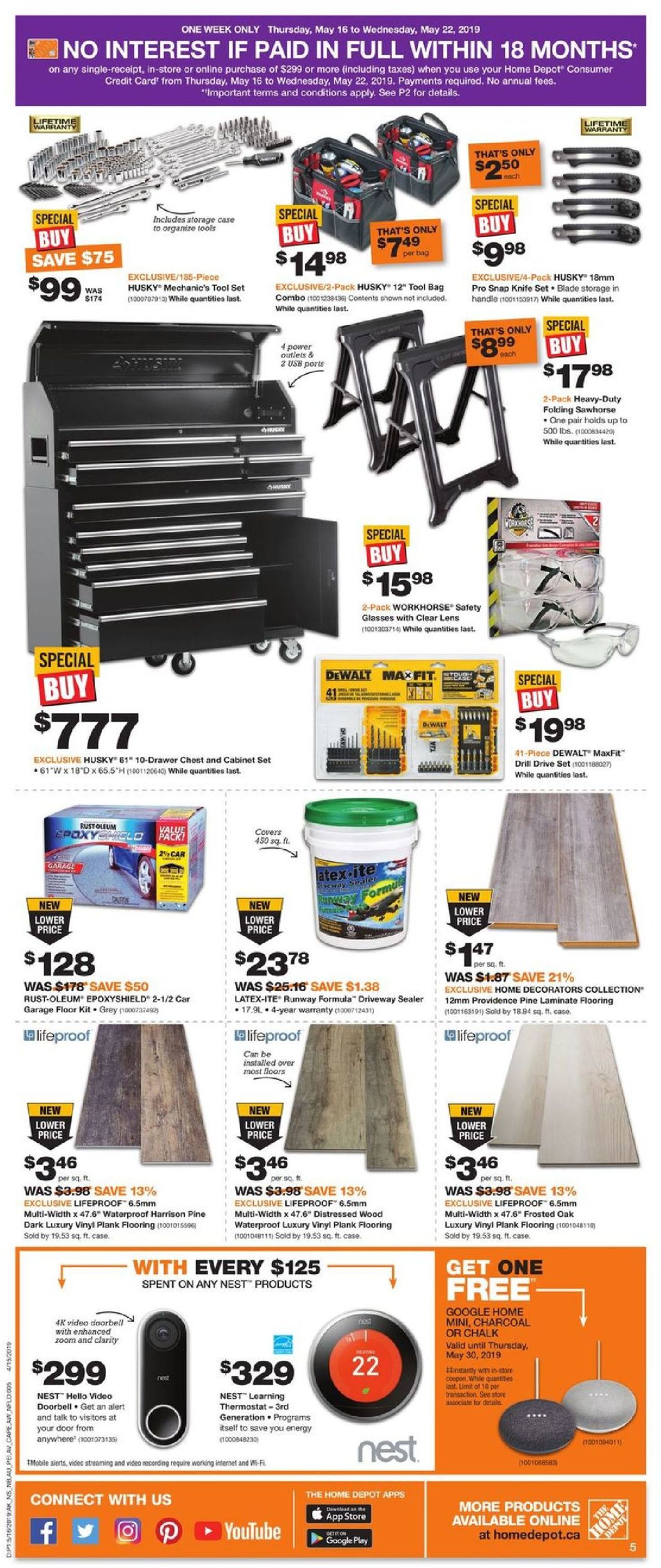 Home Depot Flyer - 05/16-05/22/2019 (Page 6)