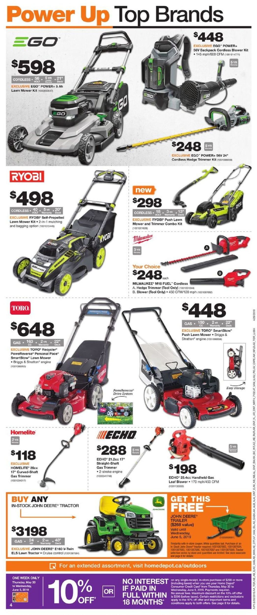 Home Depot Flyer - 05/30-06/05/2019 (Page 5)