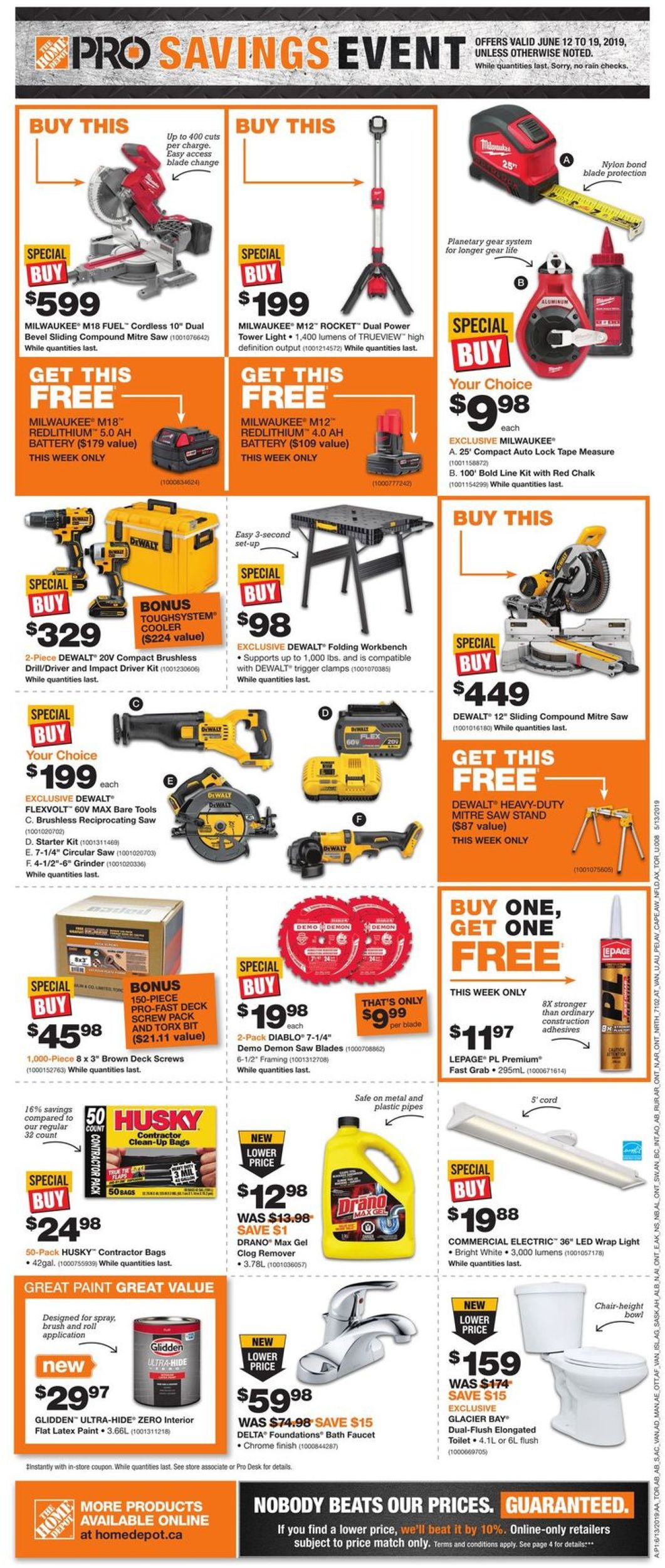 Home Depot Flyer - 06/13-06/19/2019 (Page 4)
