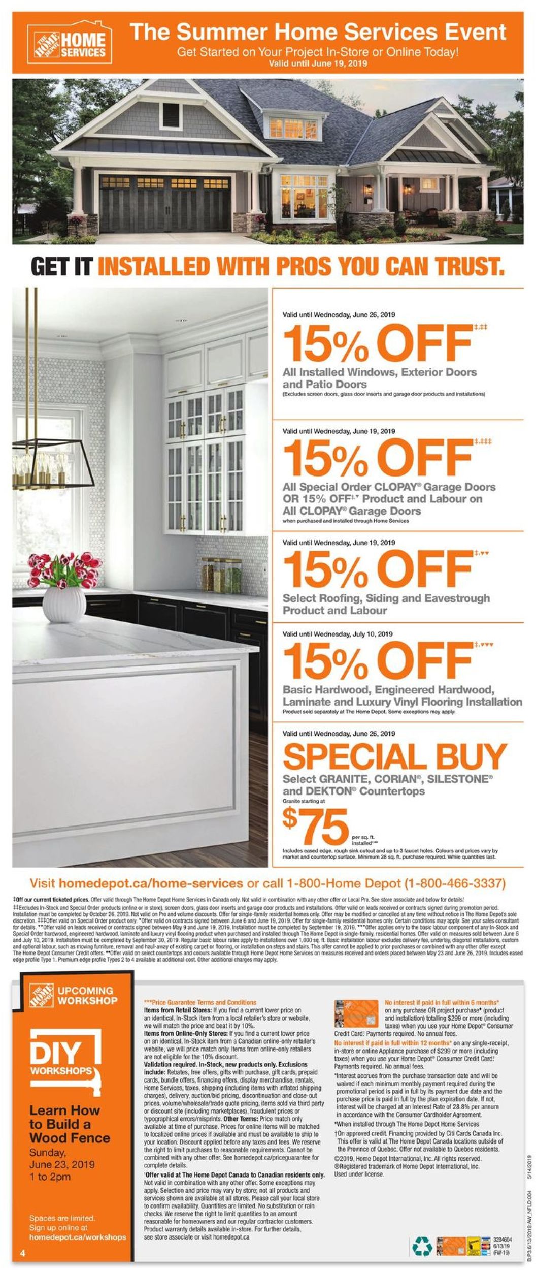 Home Depot Flyer - 06/13-06/19/2019 (Page 6)
