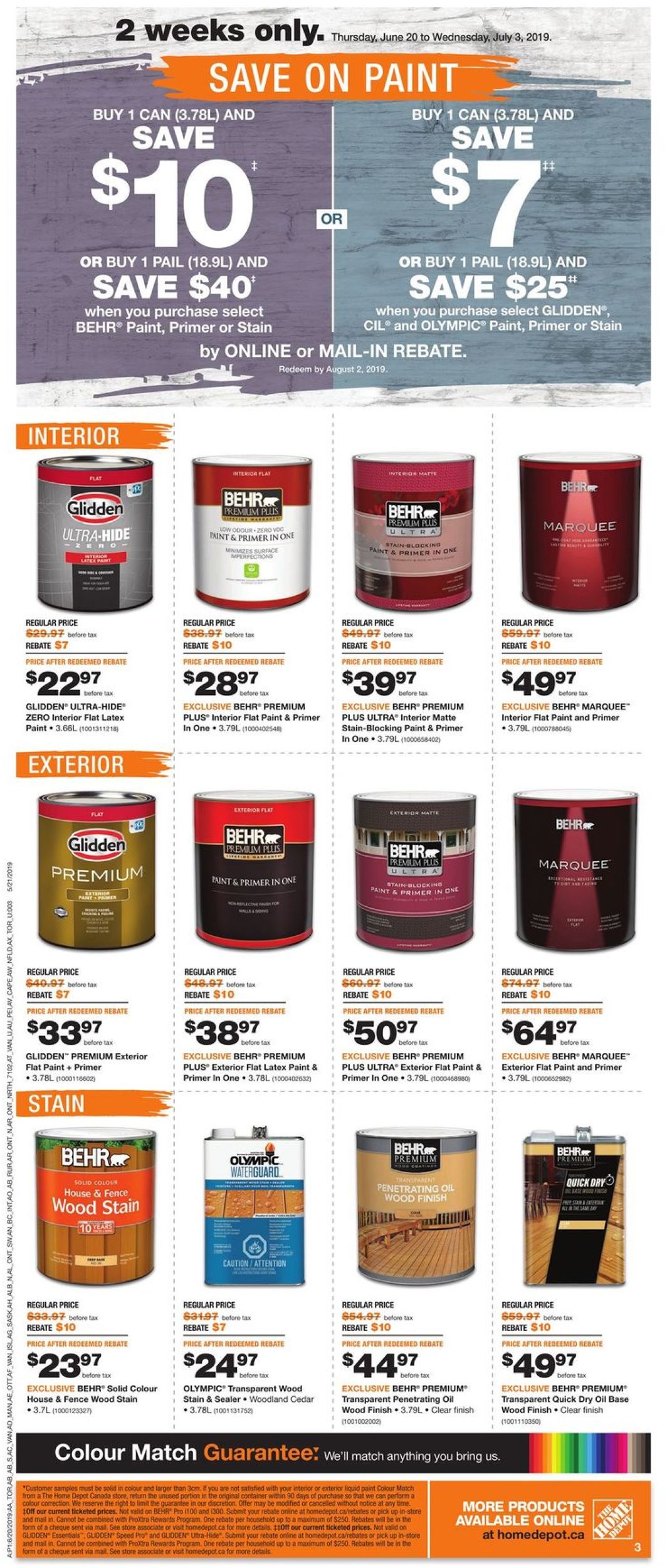 Home Depot Flyer - 06/20-06/26/2019 (Page 4)