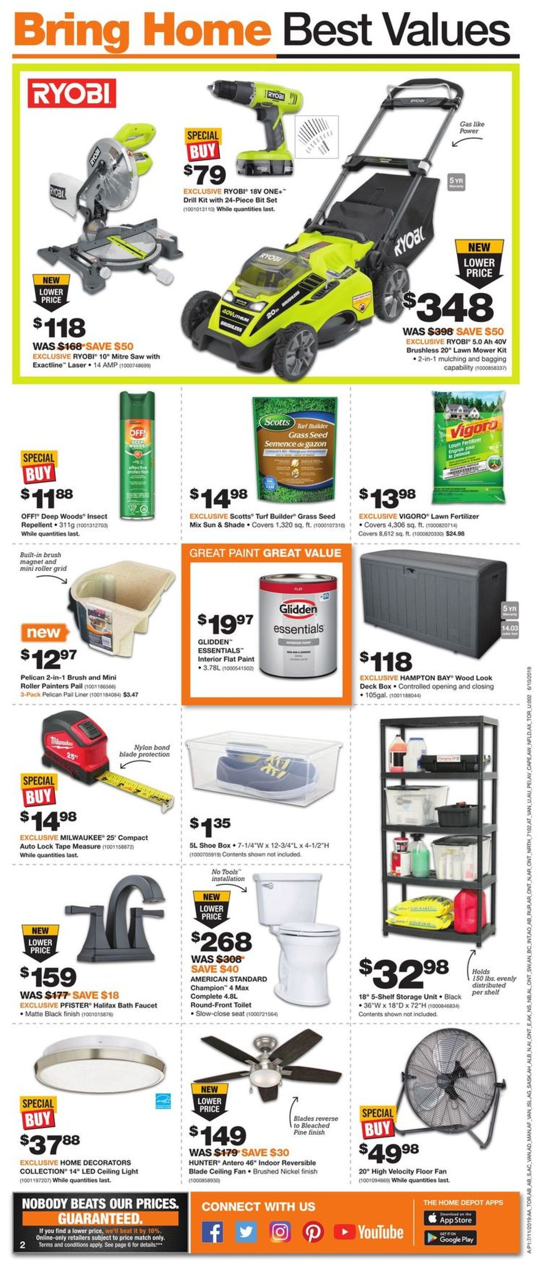 Home Depot Flyer - 07/11-07/17/2019 (Page 2)