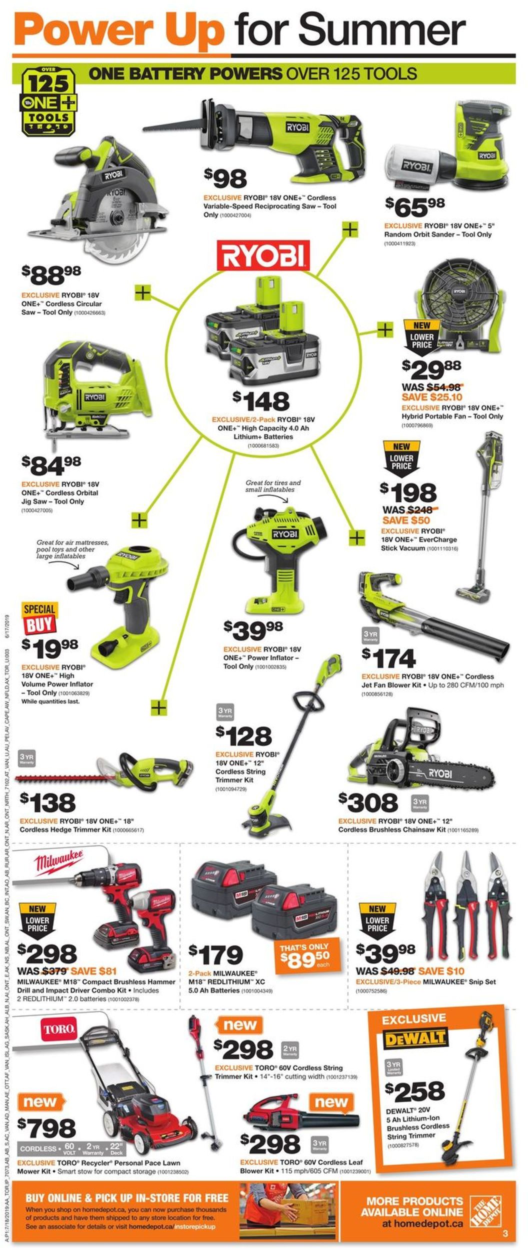 Home Depot Flyer - 07/18-07/24/2019 (Page 4)