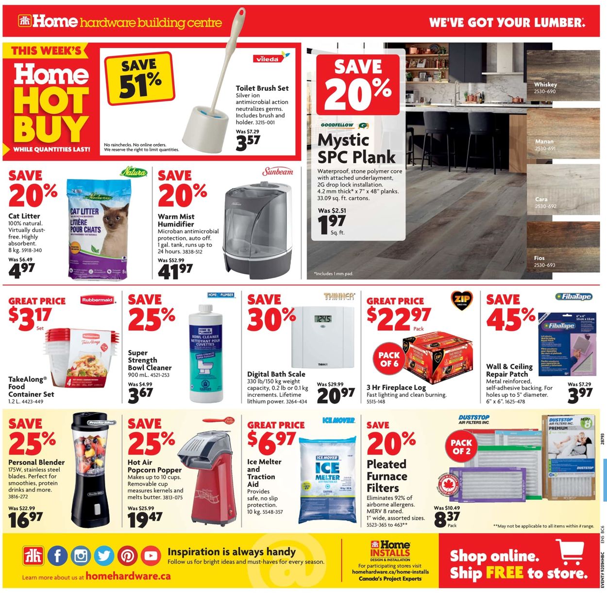 Home Hardware Flyer - 01/09-01/15/2020 (Page 2)