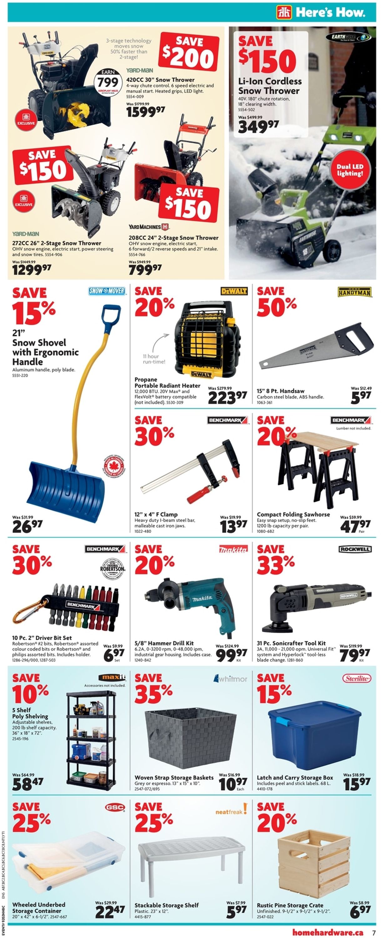 Home Hardware Flyer - 01/16-01/29/2020 (Page 9)