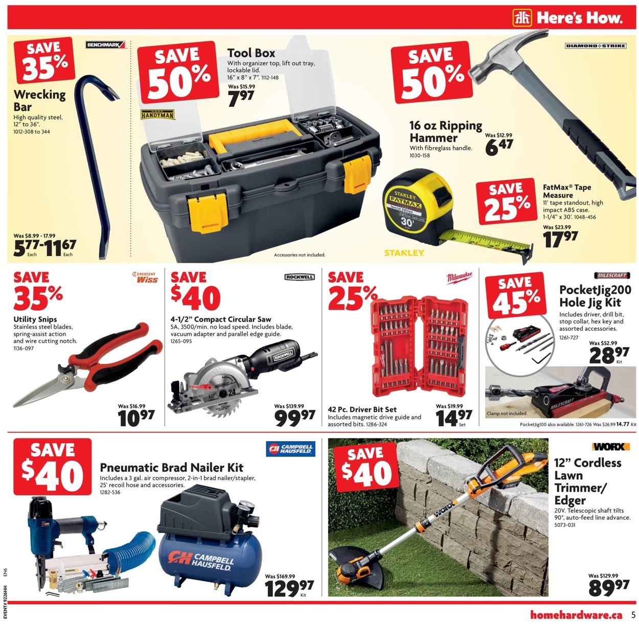 Home Hardware Flyer - 07/16-07/22/2020 (Page 6)