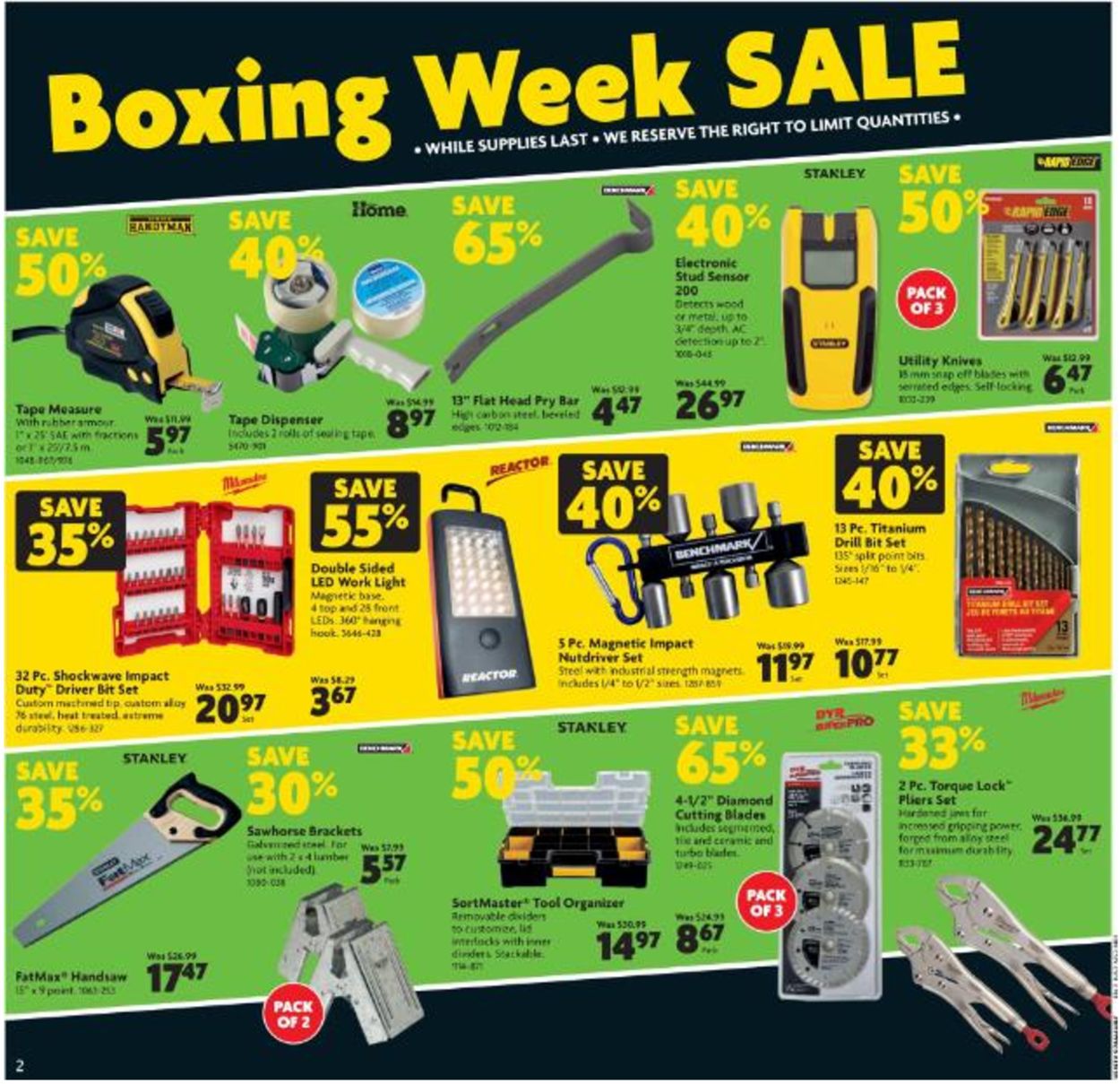 Home Hardware Boxing Week Sale Flyer - 12/24-01/06/2021 (Page 3)