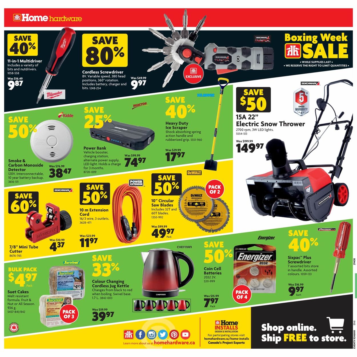 Home Hardware Boxing Week Sale Flyer - 12/24-01/06/2021 (Page 2)