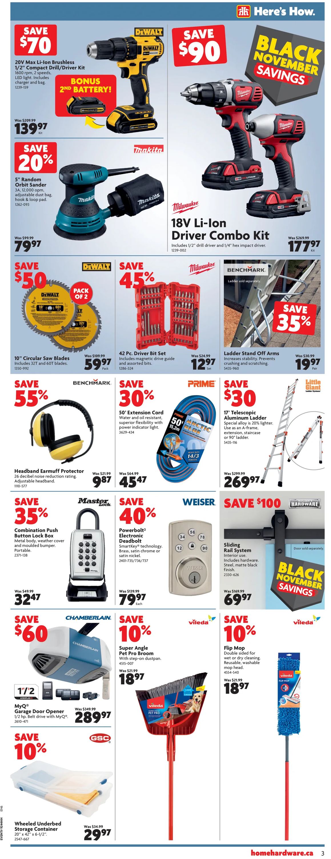 Home Hardware HOLIDAYS 2021 Flyer - 11/04-11/10/2021 (Page 4)