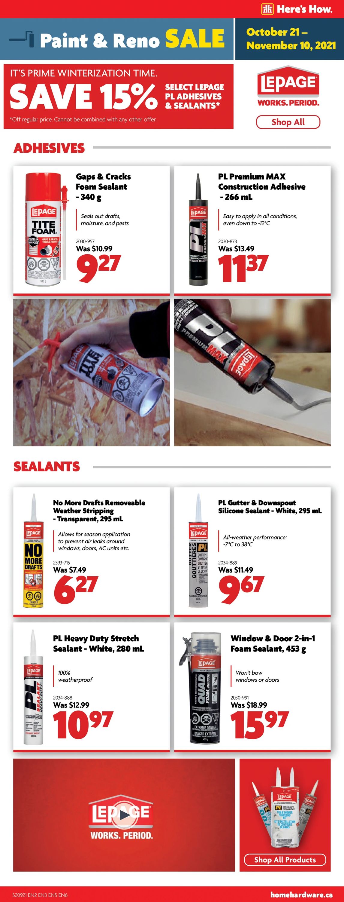 Home Hardware HOLIDAYS 2021 Flyer - 11/04-11/10/2021 (Page 11)