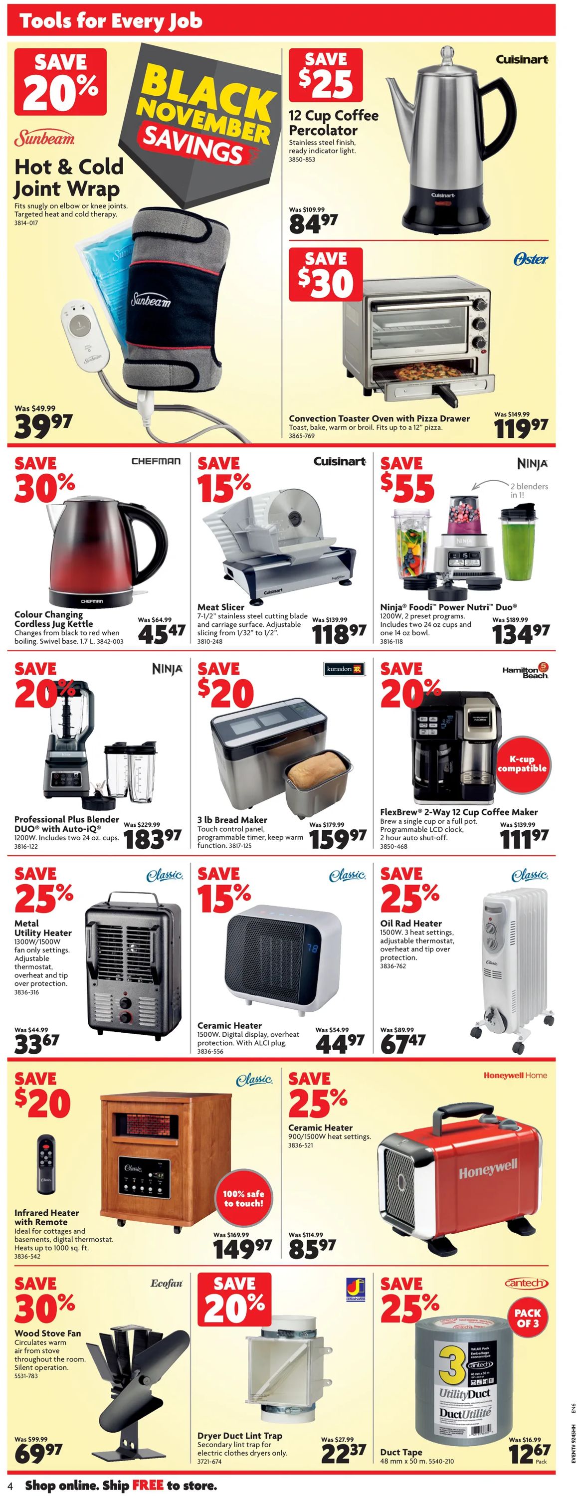 Home Hardware BLACK FRIDAY 2021 Flyer - 11/11-11/17/2021 (Page 5)