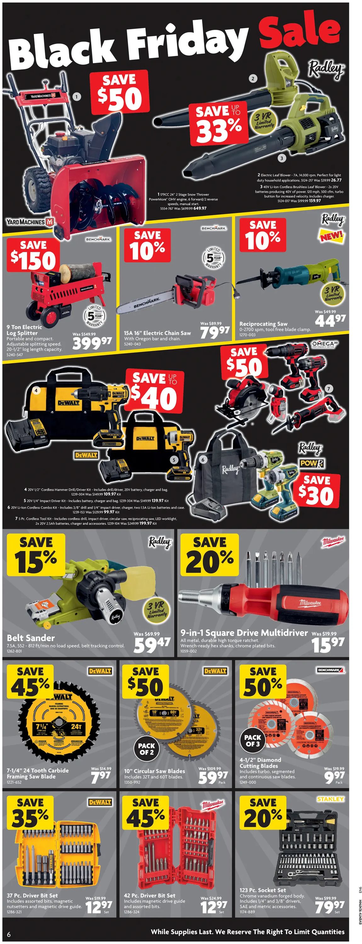 Home Hardware BLACK FRIDAY 2021 Flyer - 11/25-12/01/2021 (Page 7)