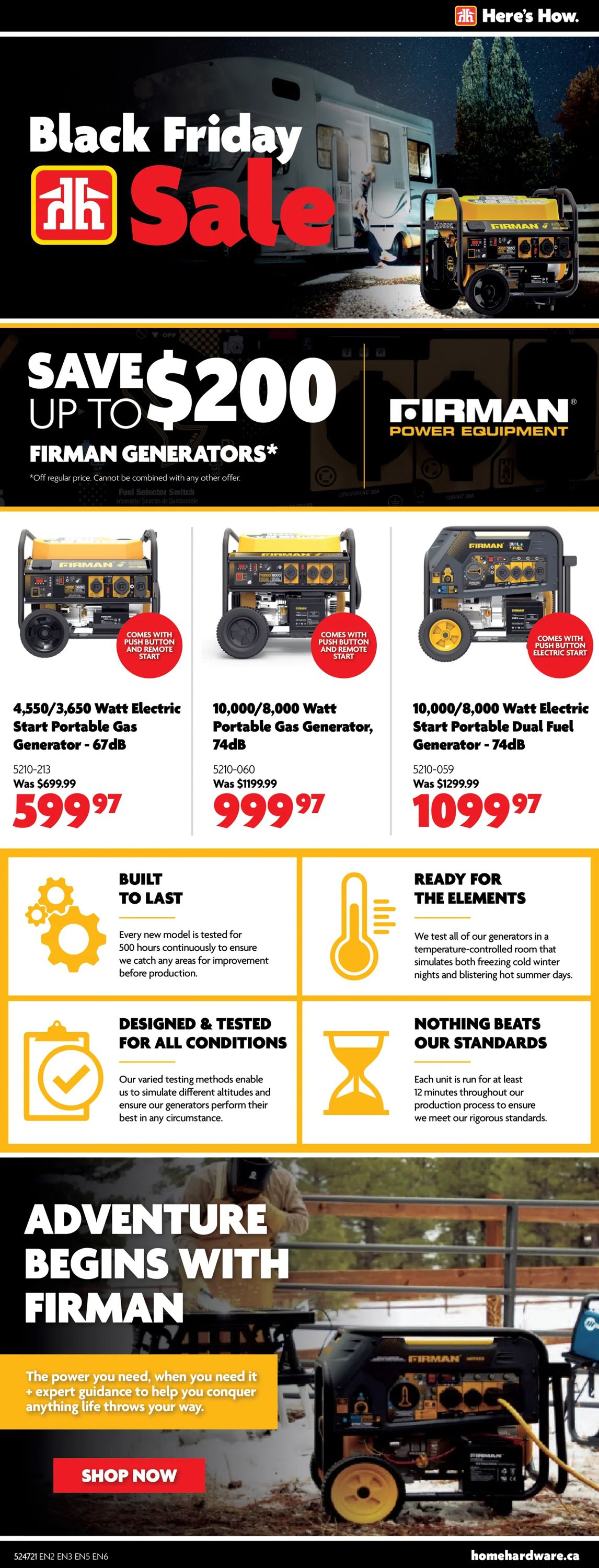Home Hardware BLACK FRIDAY 2021 Flyer - 11/25-12/01/2021 (Page 11)